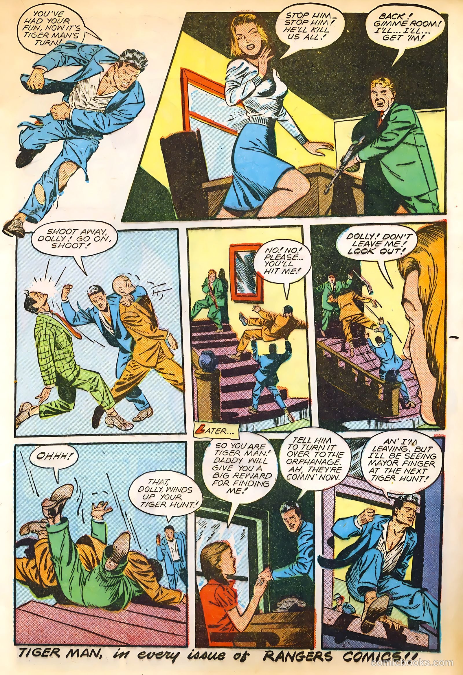 Rangers Comics #36 (1947) — page 21 of 52