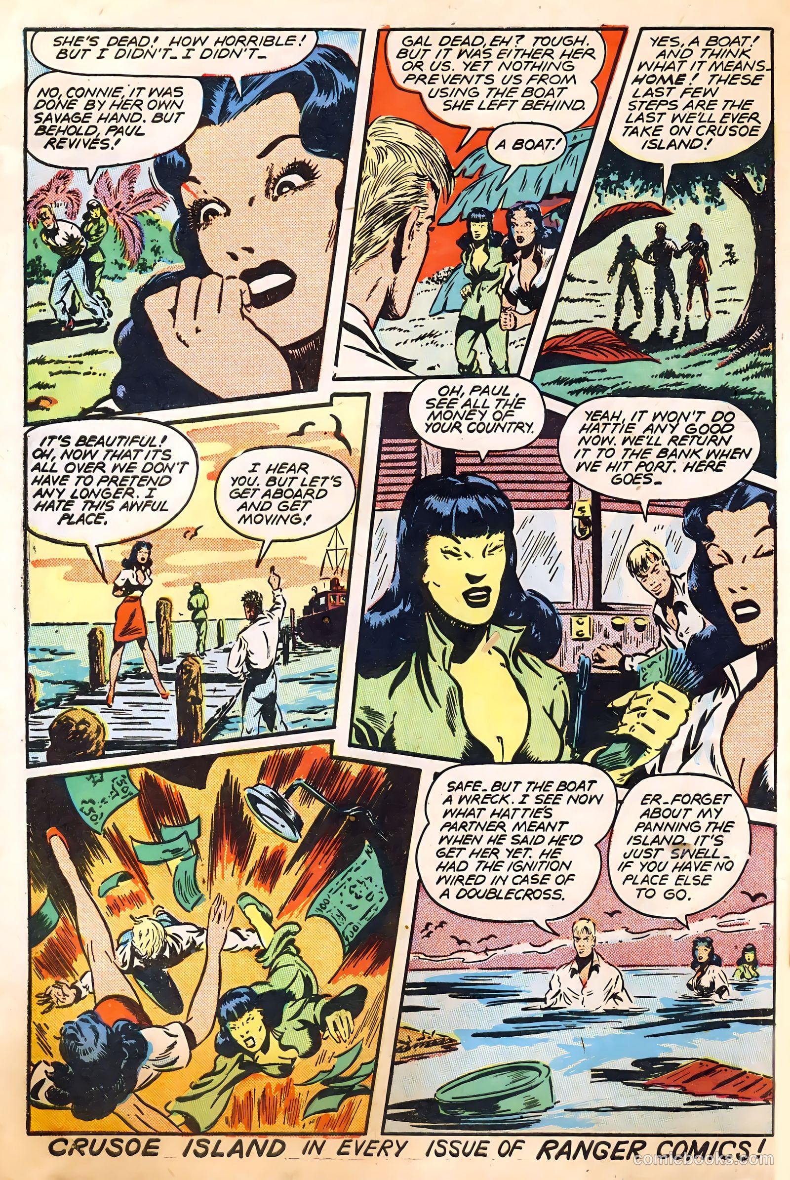 Rangers Comics #36 (1947) — page 50 of 52