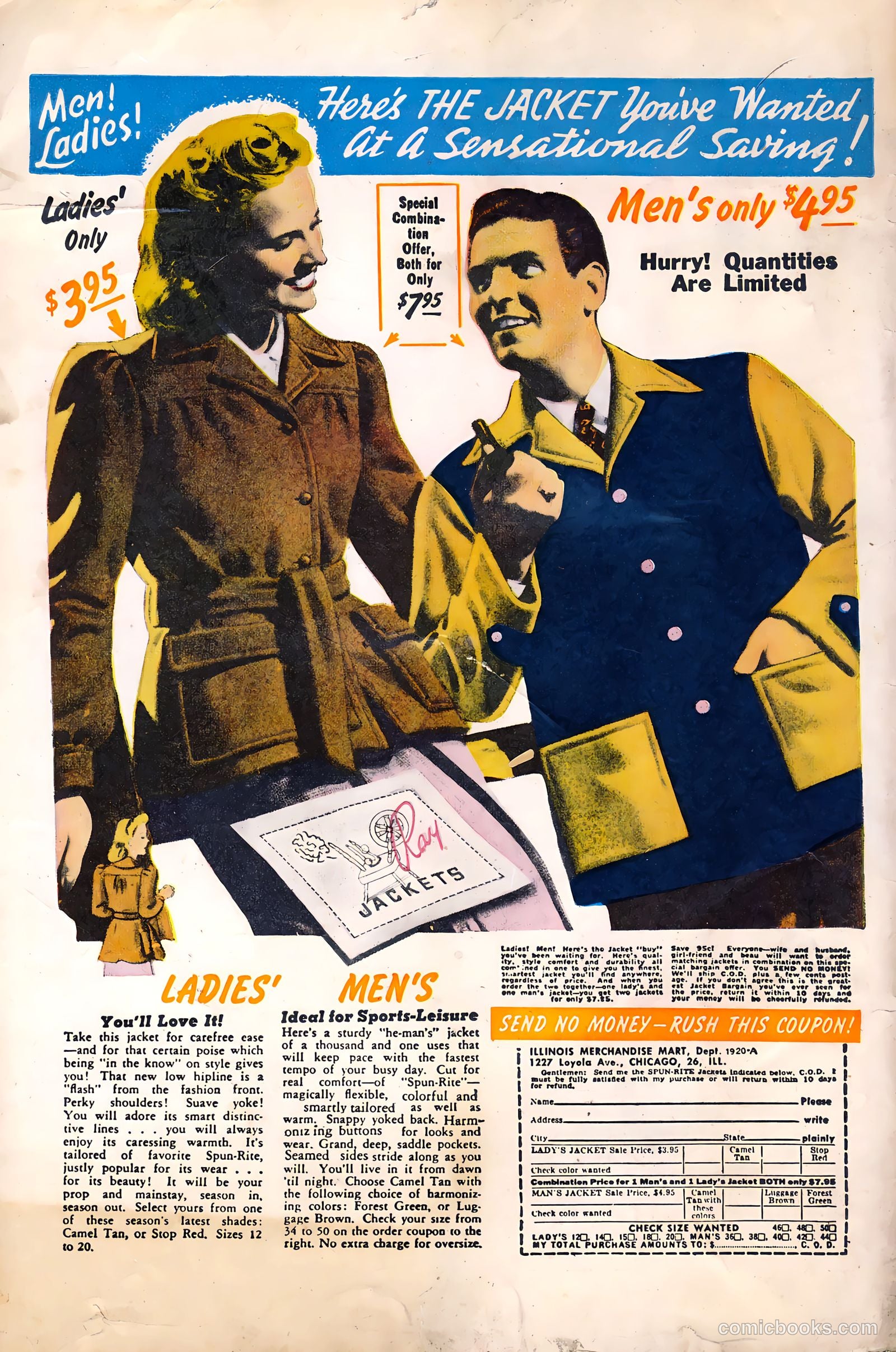 Rangers Comics #36 (1947) — page 52 of 52