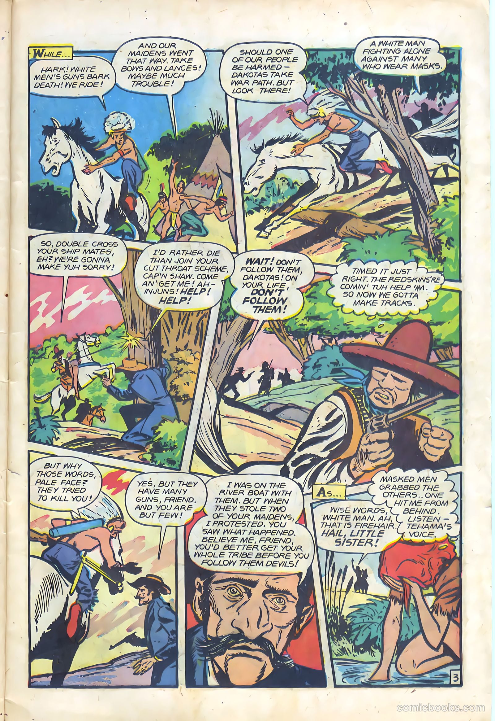 Rangers Comics #37 (1947, Flying Stories, Inc.) — page 5 of 52