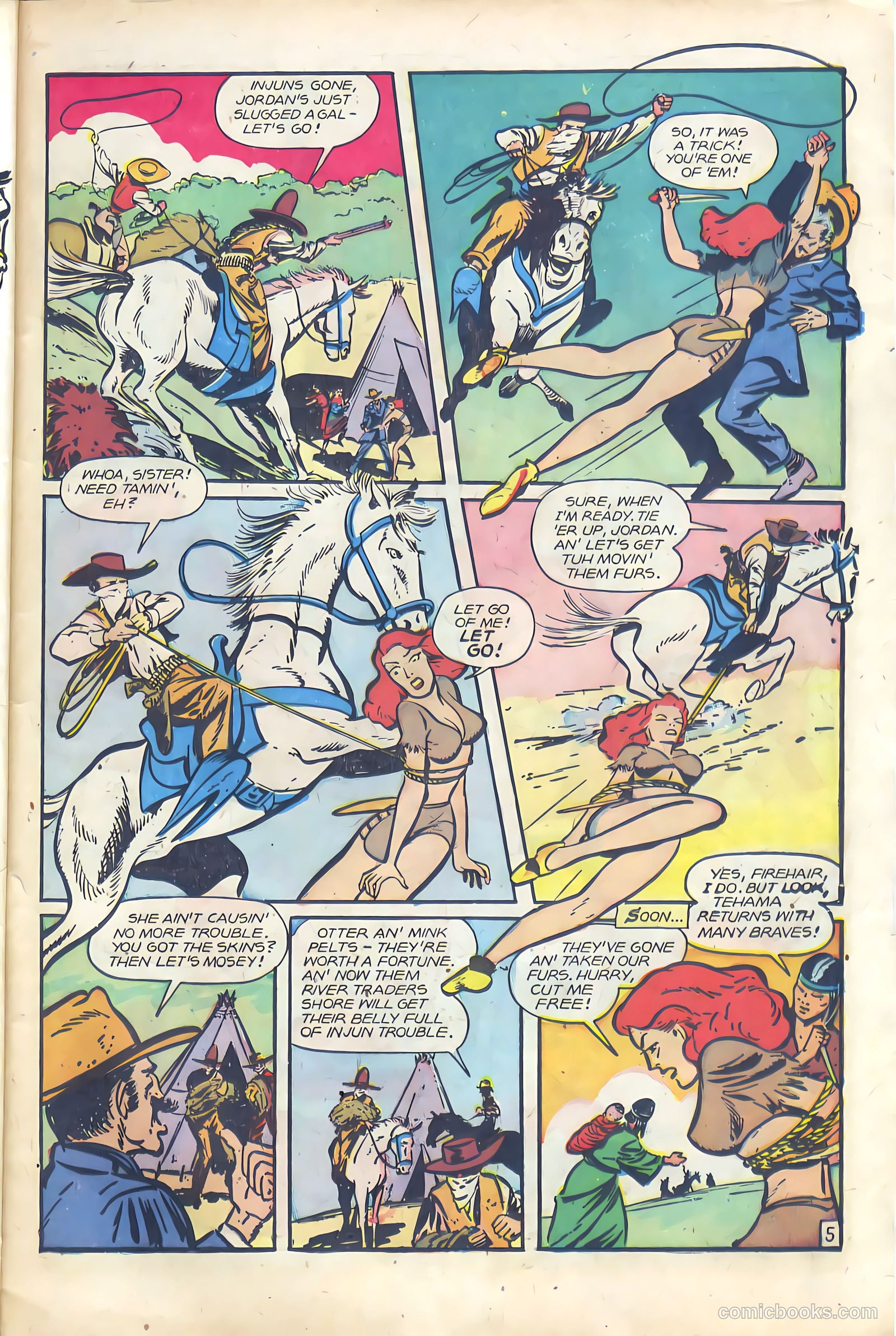 Rangers Comics #37 (1947, Flying Stories, Inc.) — page 7 of 52