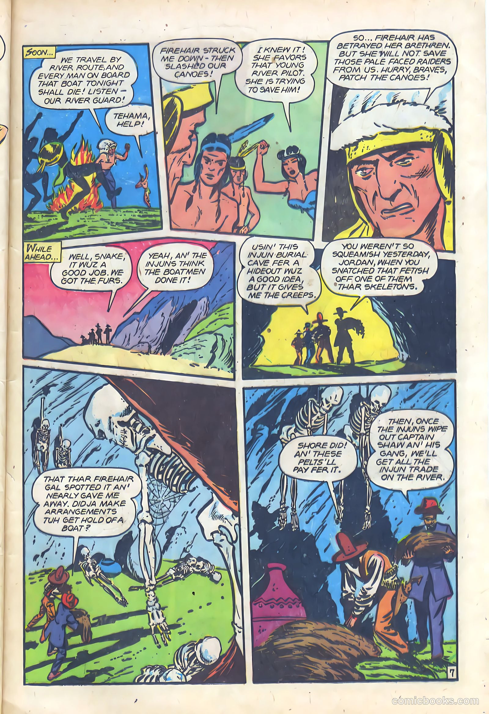 Rangers Comics #37 (1947, Flying Stories, Inc.) — page 9 of 52