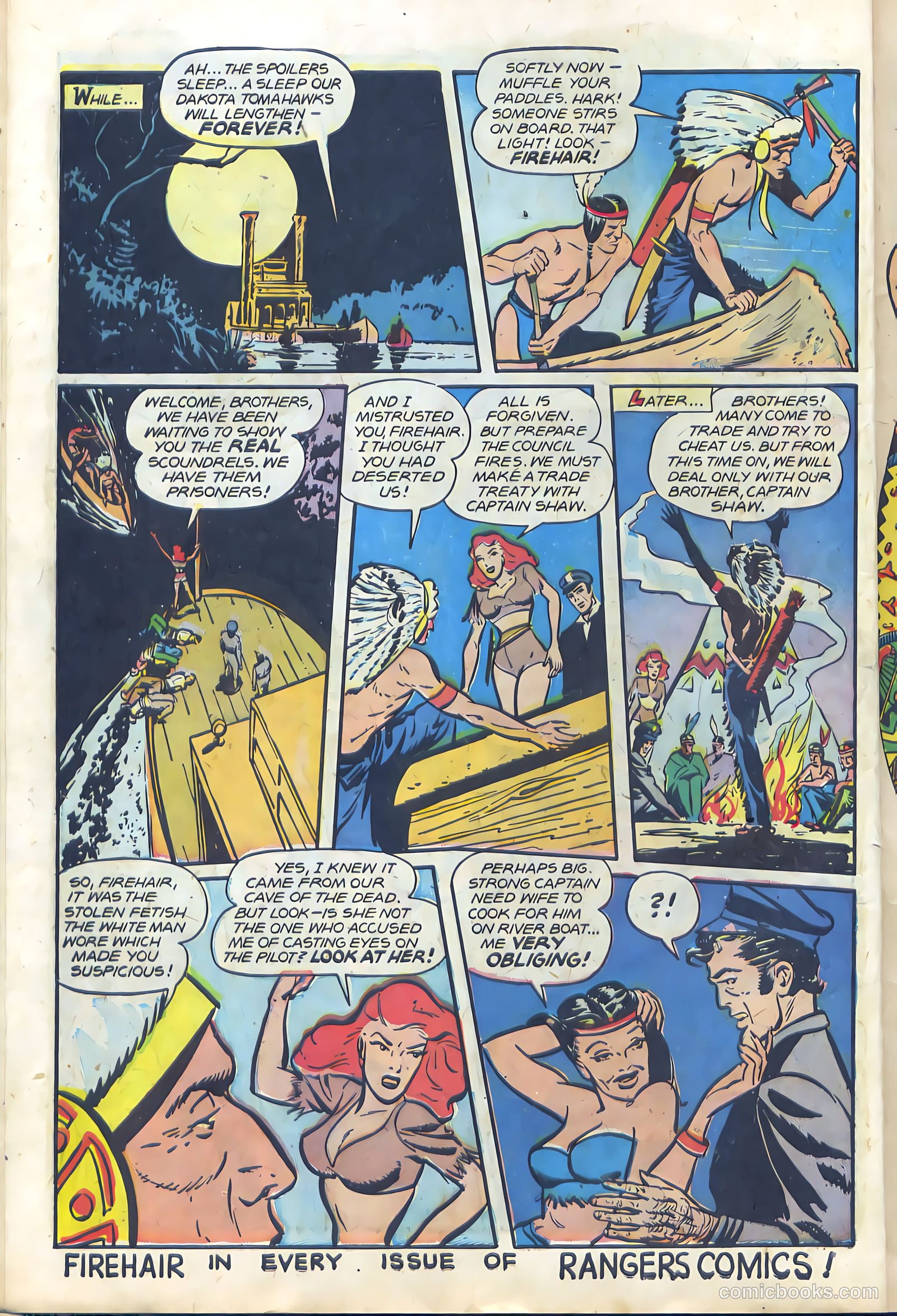 Rangers Comics #37 (1947, Flying Stories, Inc.) — page 12 of 52