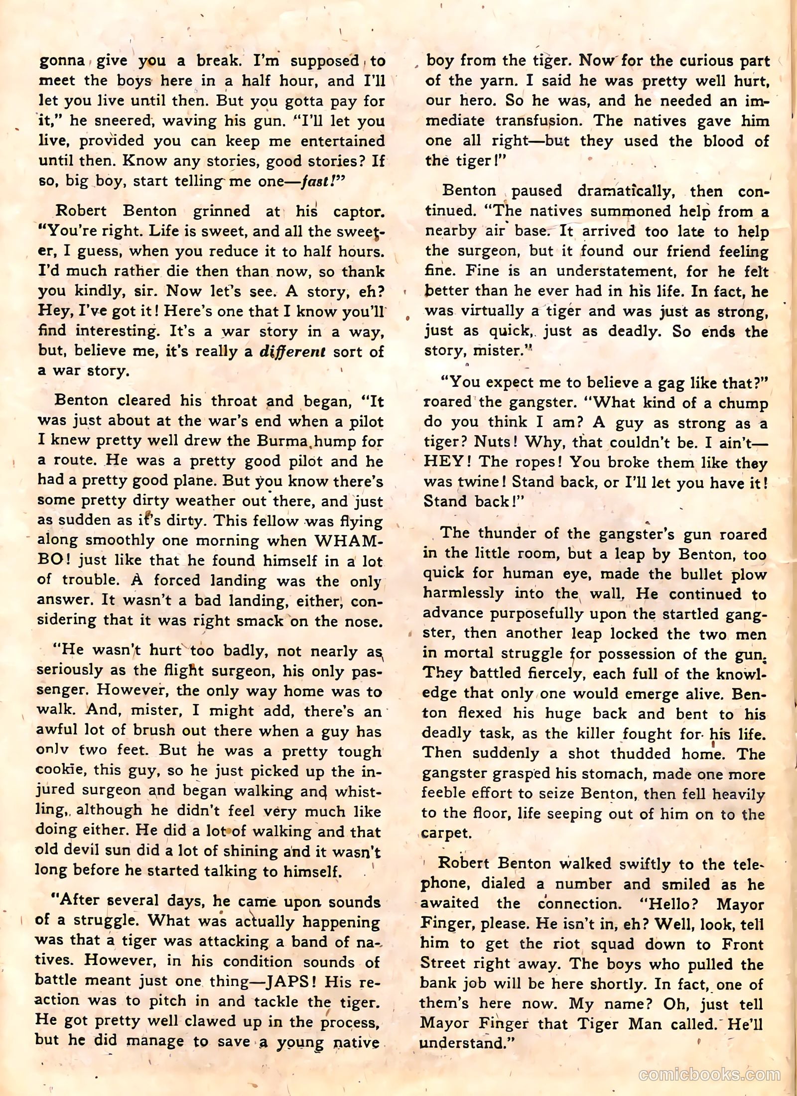 Rangers Comics #37 (1947, Flying Stories, Inc.) — page 20 of 52