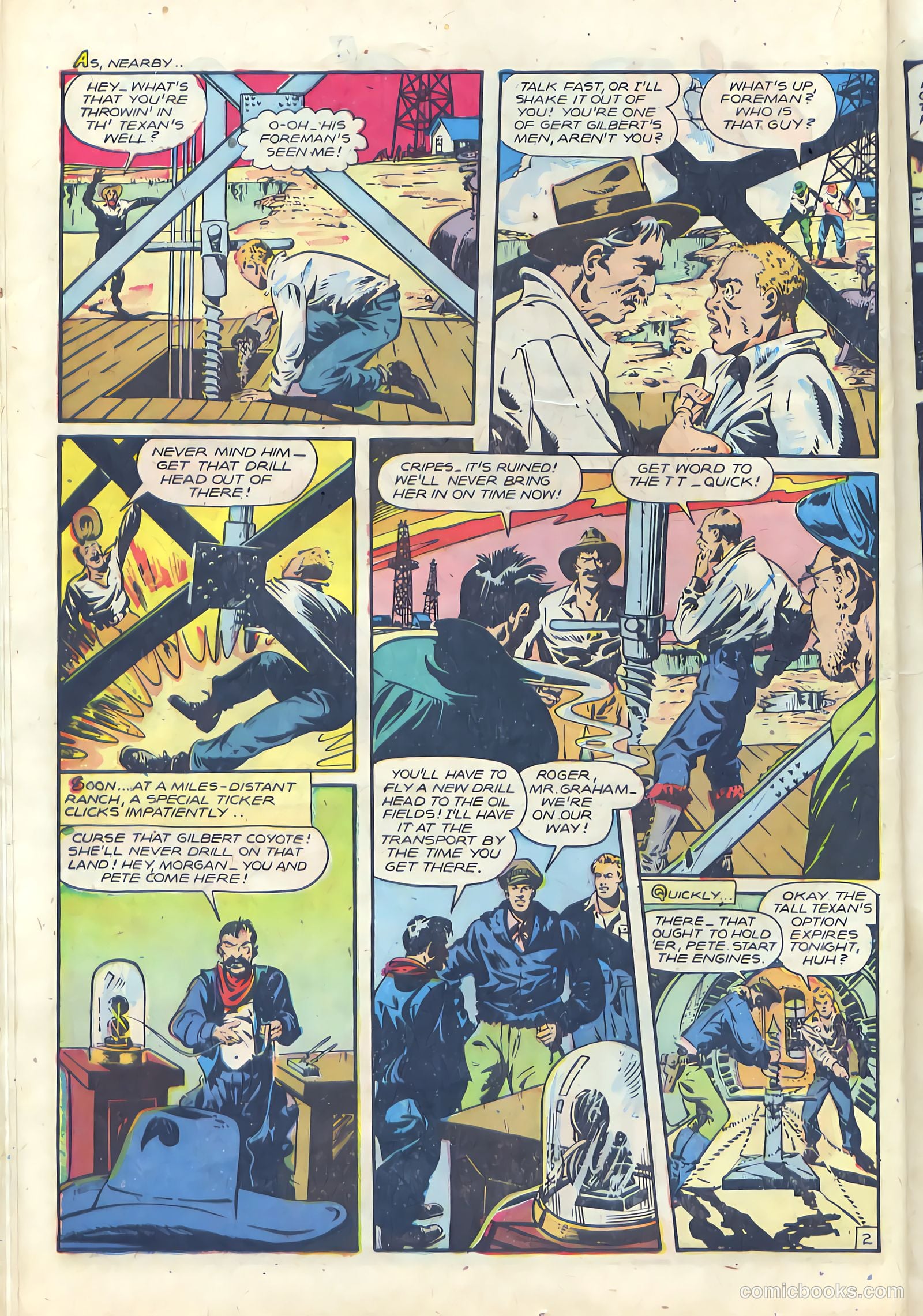 Rangers Comics #37 (1947, Flying Stories, Inc.) — page 22 of 52