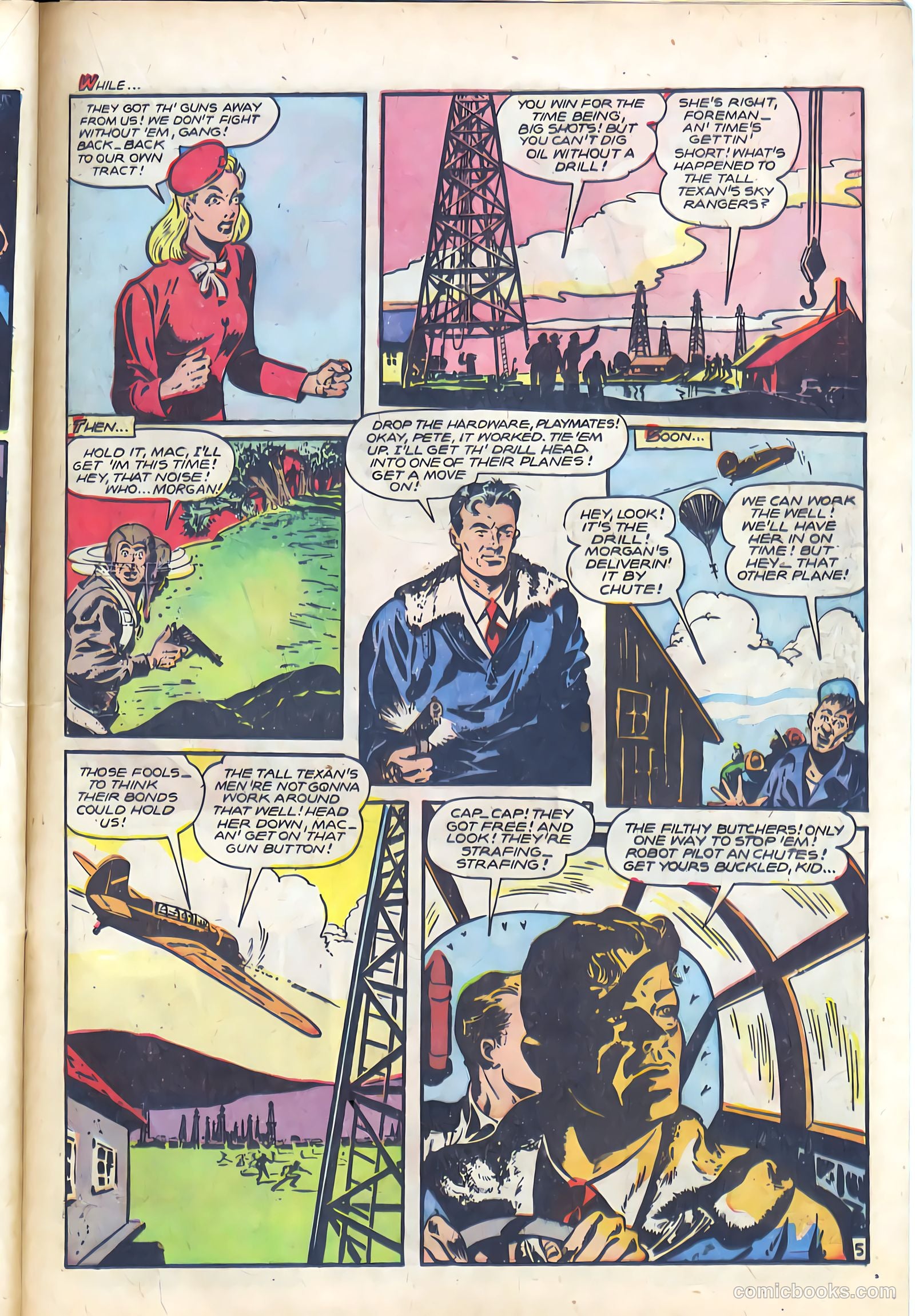 Rangers Comics #37 (1947, Flying Stories, Inc.) — page 25 of 52