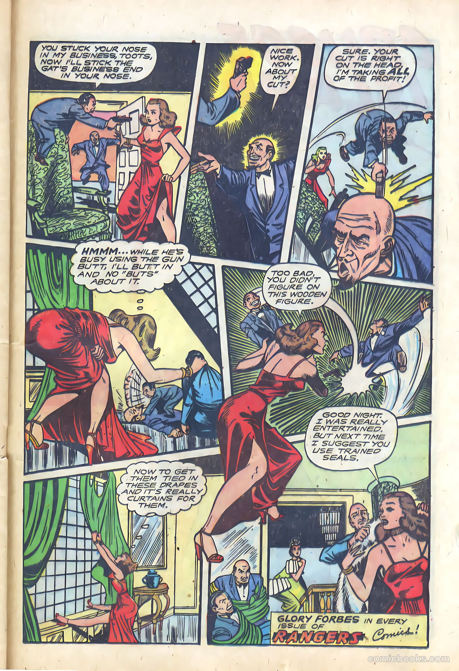 Rangers Comics #37 (1947, Flying Stories, Inc.) — page 33 of 52