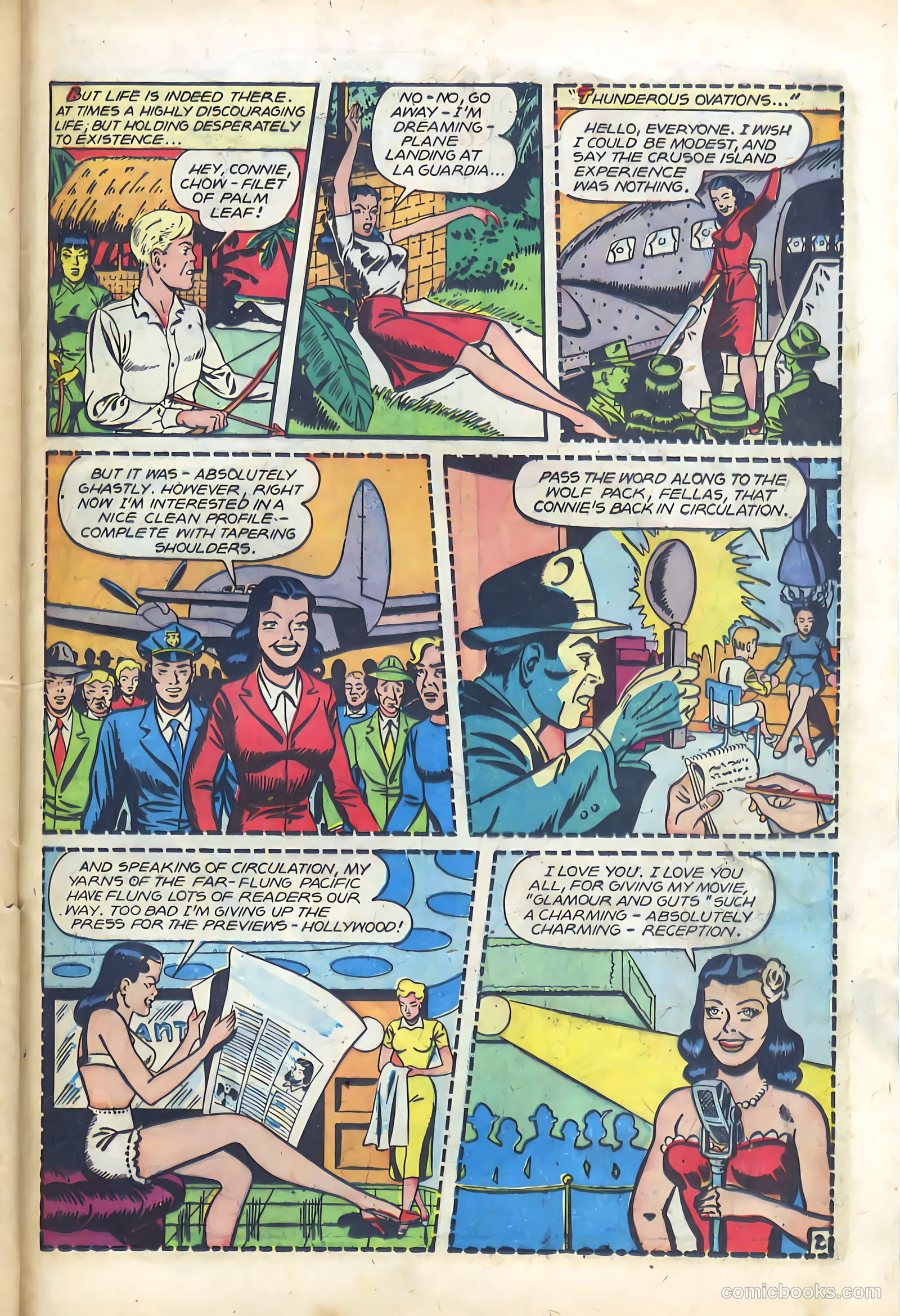 Rangers Comics #37 (1947, Flying Stories, Inc.) — page 35 of 52