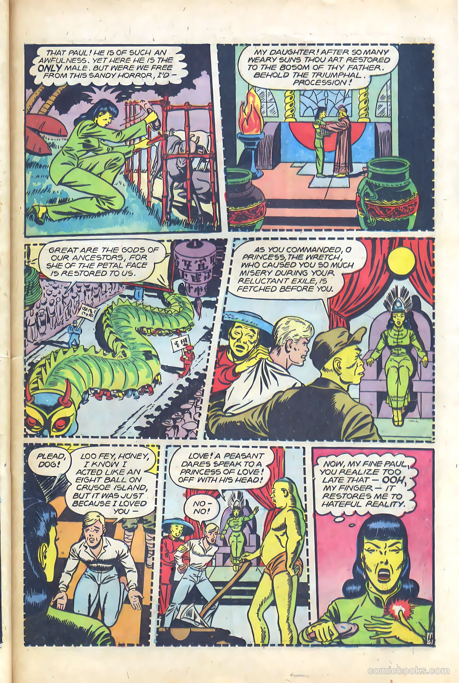 Rangers Comics #37 (1947, Flying Stories, Inc.) — page 37 of 52