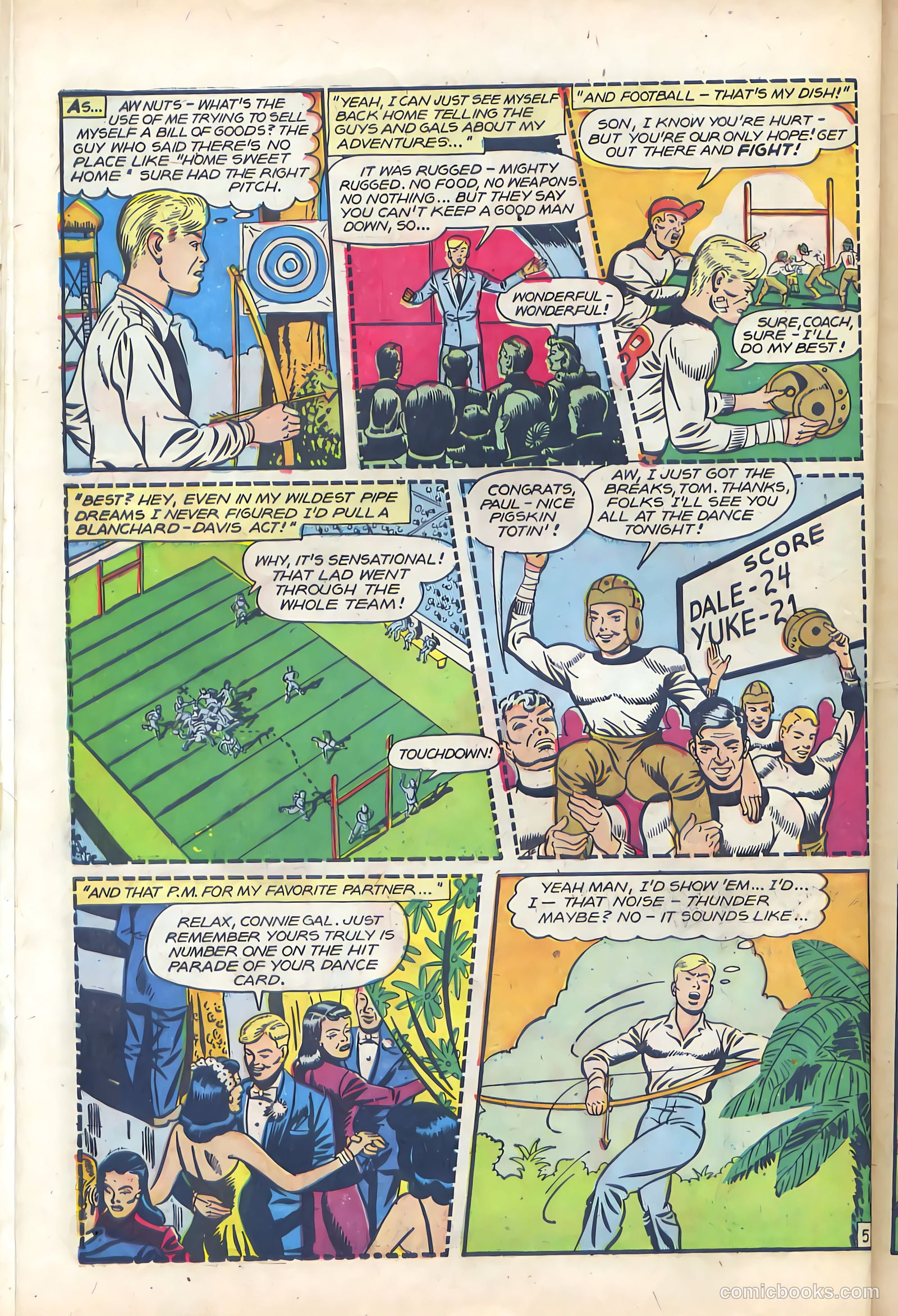 Rangers Comics #37 (1947, Flying Stories, Inc.) — page 38 of 52