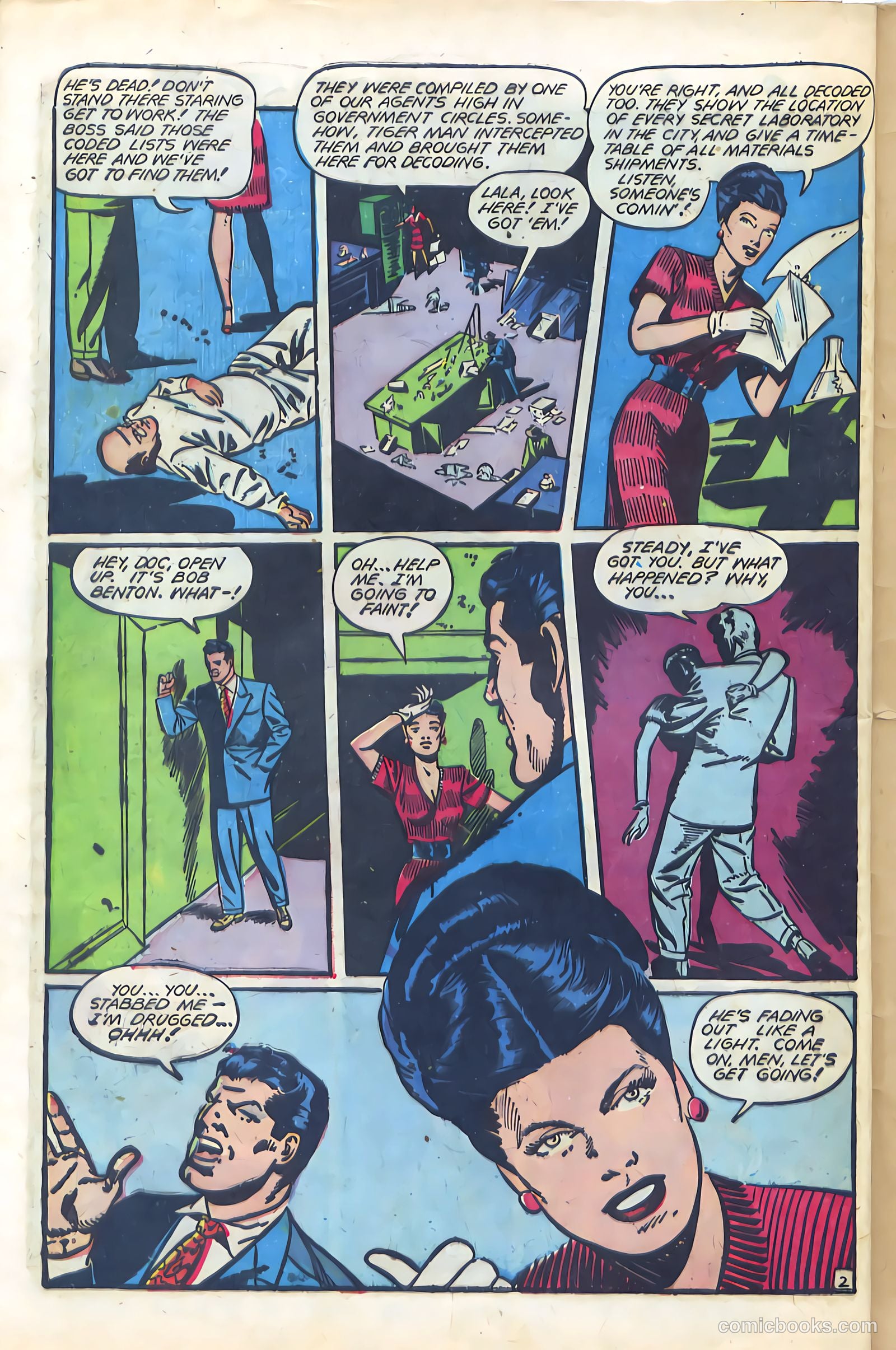 Rangers Comics #37 (1947, Flying Stories, Inc.) — page 42 of 52