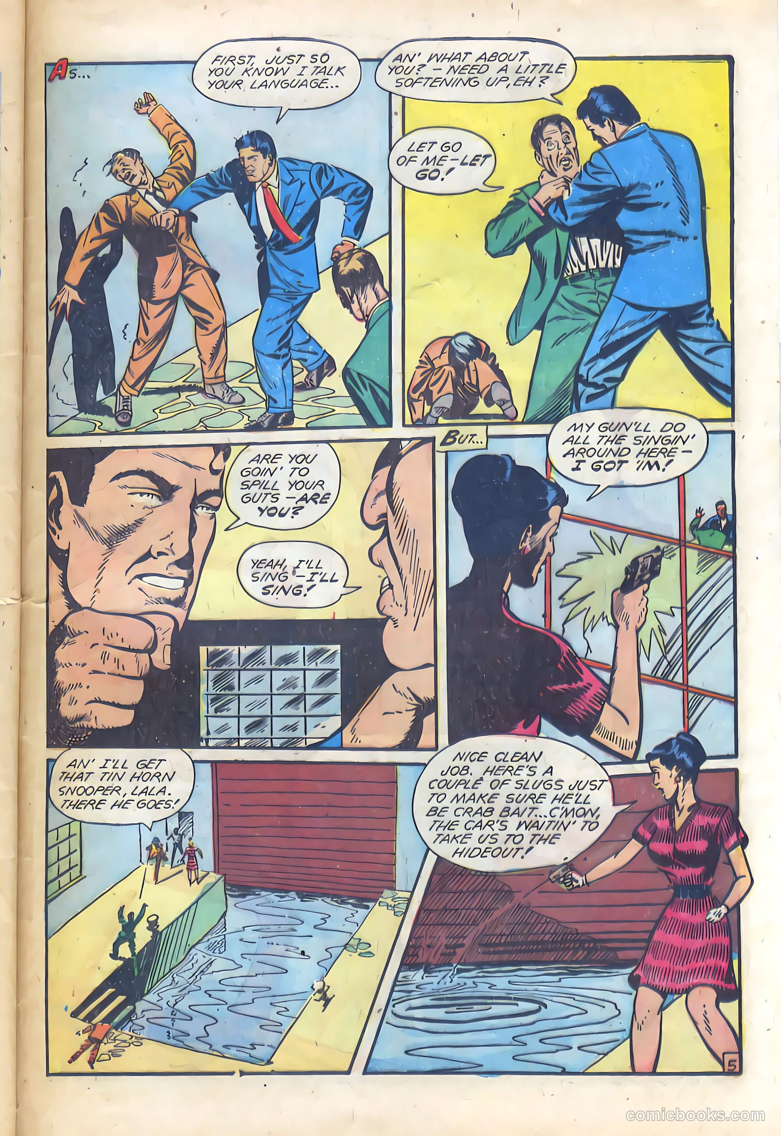 Rangers Comics #37 (1947, Flying Stories, Inc.) — page 45 of 52