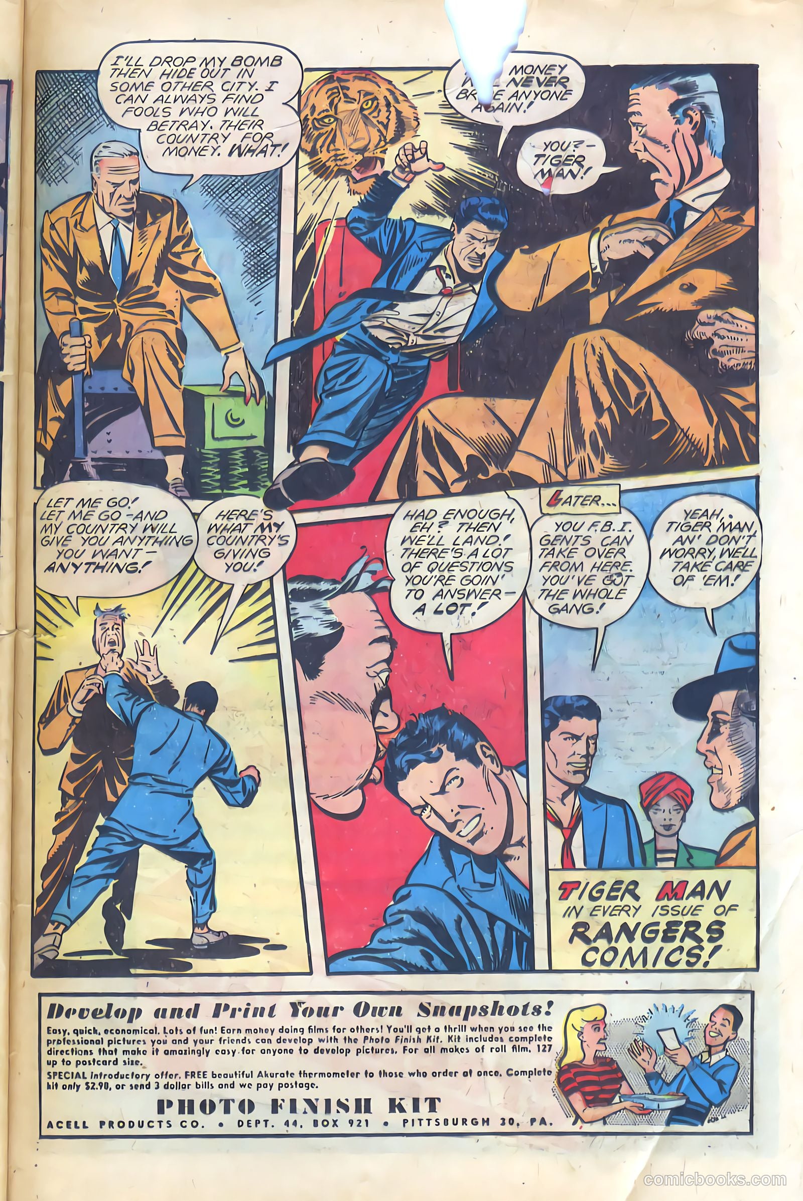 Rangers Comics #37 (1947, Flying Stories, Inc.) — page 49 of 52