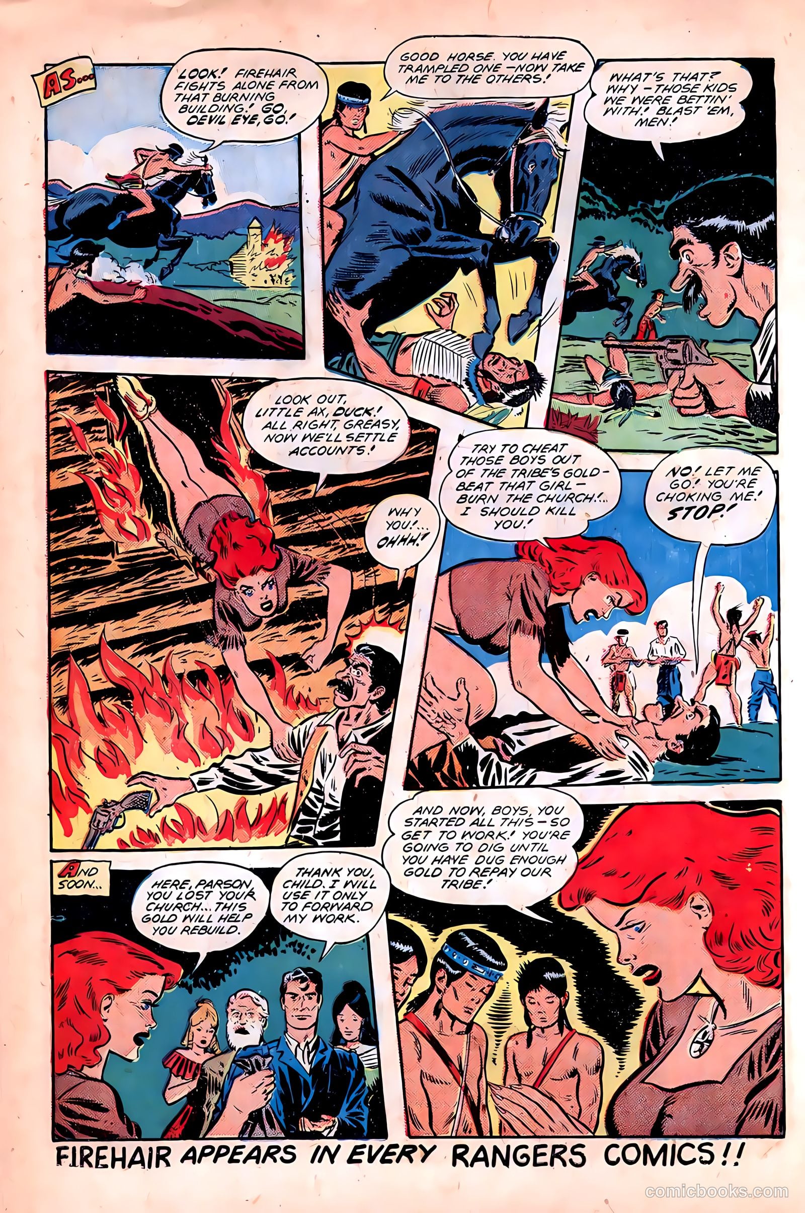 Rangers Comics #41 (1948, Flying Stories, Inc.) — page 12 of 52