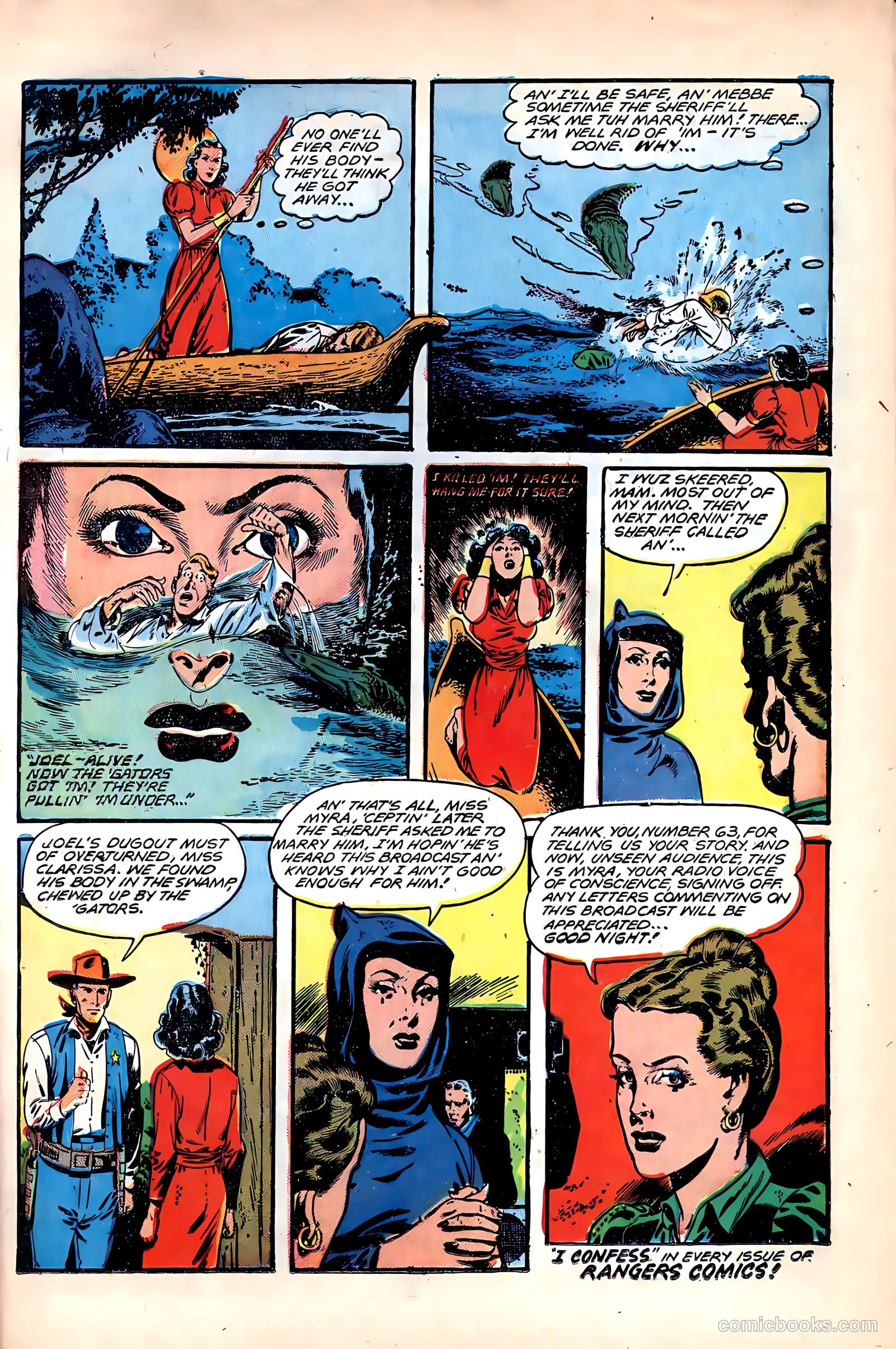 Rangers Comics #41 (1948, Flying Stories, Inc.) — page 19 of 52