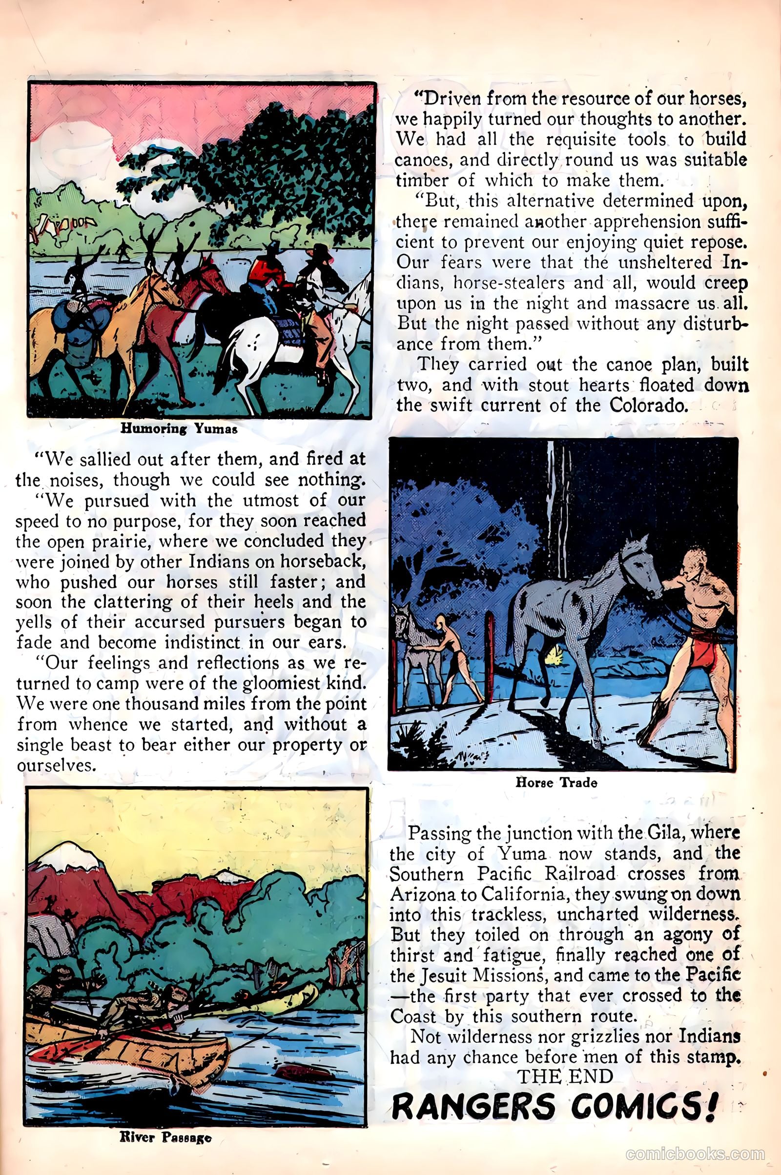 Rangers Comics #41 (1948, Flying Stories, Inc.) — page 23 of 52