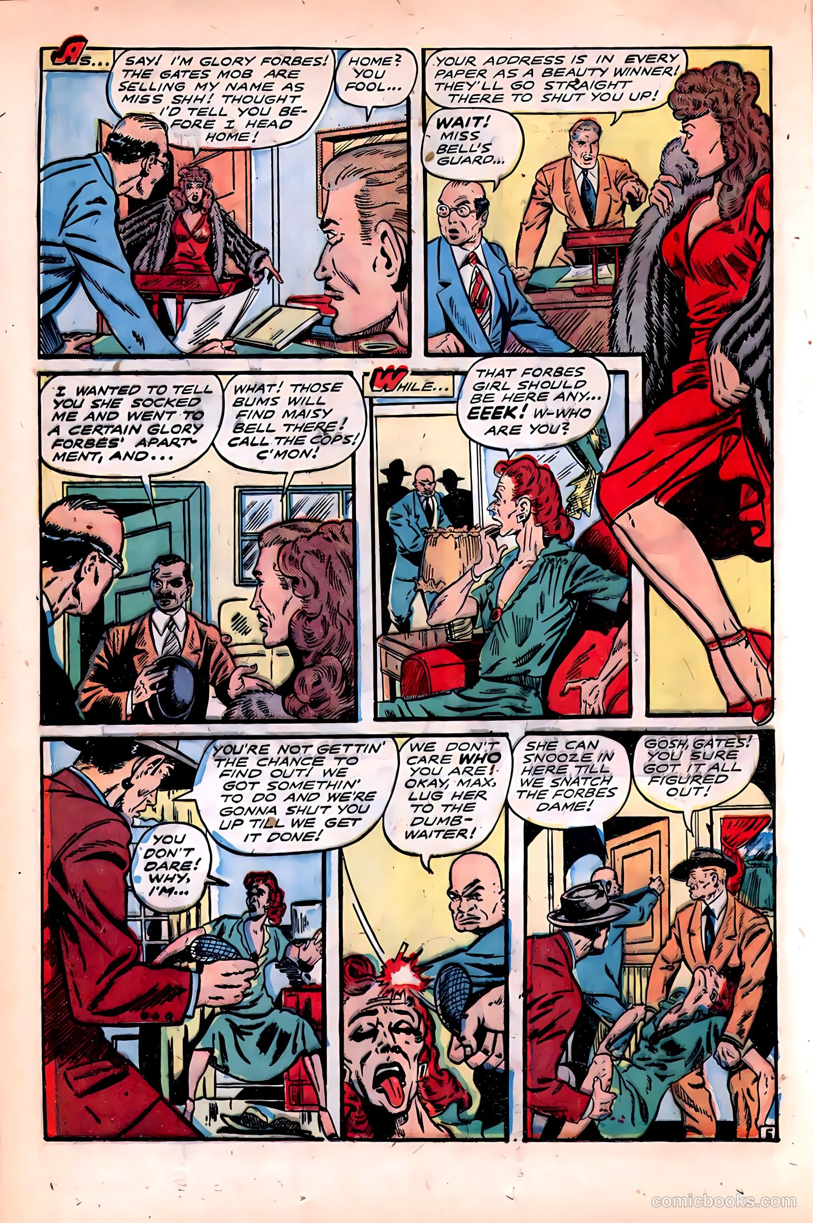 Rangers Comics #41 (1948, Flying Stories, Inc.) — page 28 of 52