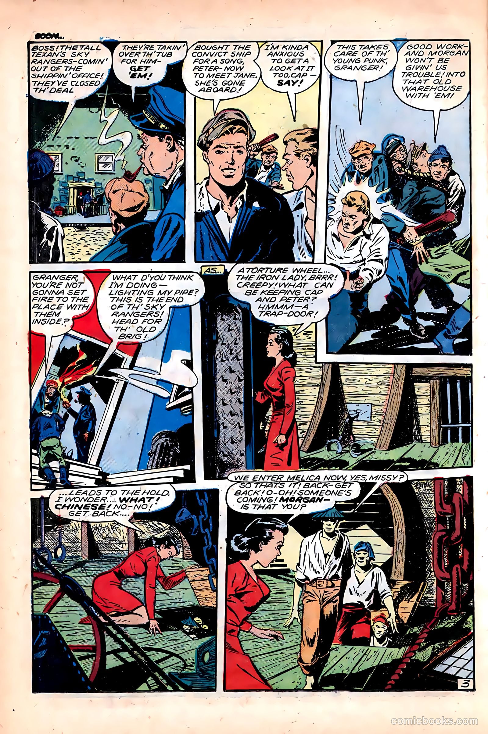 Rangers Comics #41 (1948, Flying Stories, Inc.) — page 38 of 52