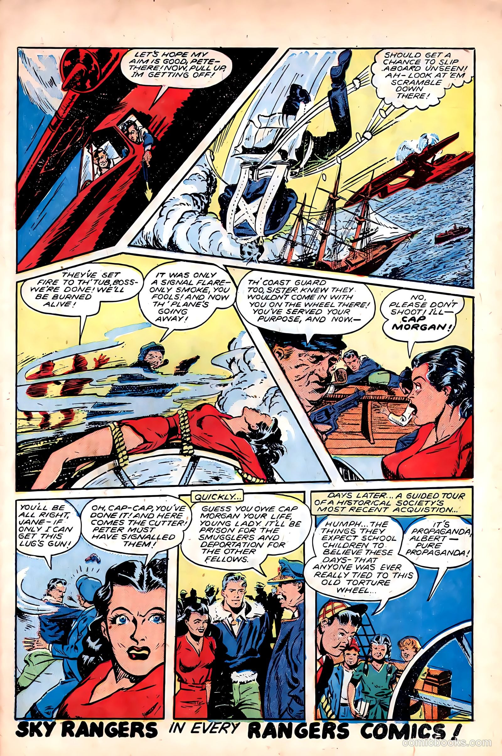 Rangers Comics #41 (1948, Flying Stories, Inc.) — page 41 of 52