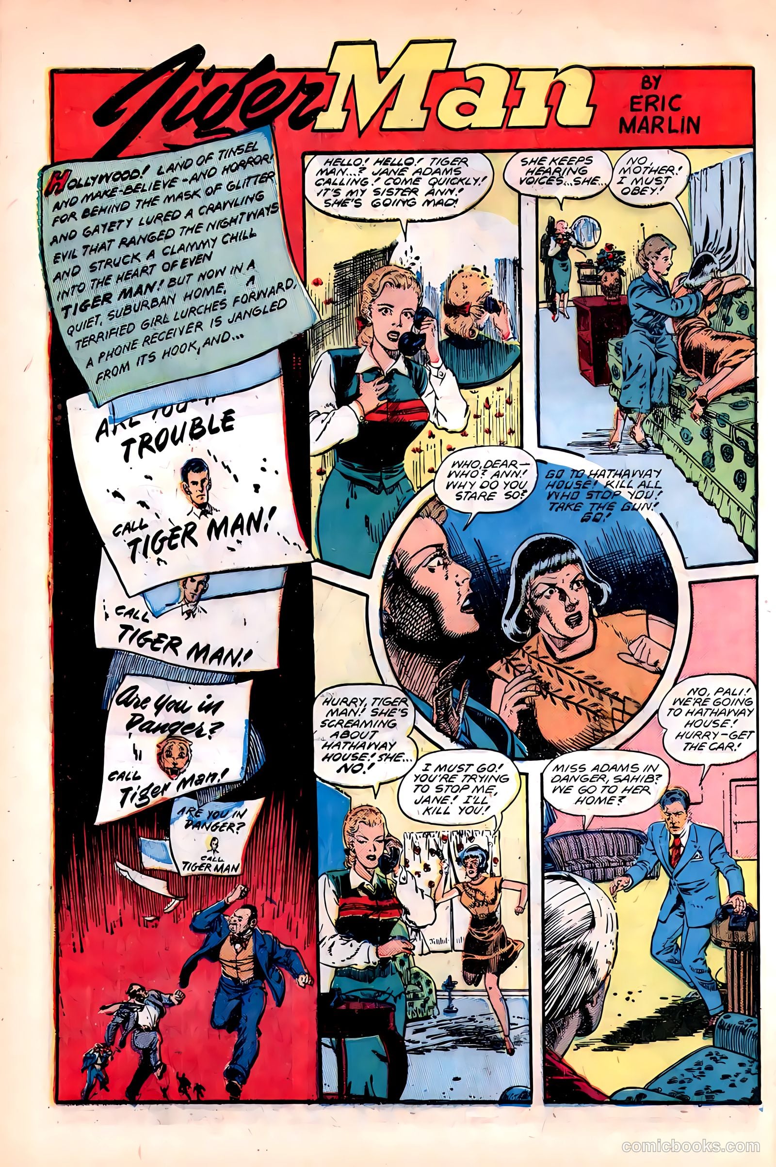 Rangers Comics #41 (1948, Flying Stories, Inc.) — page 42 of 52