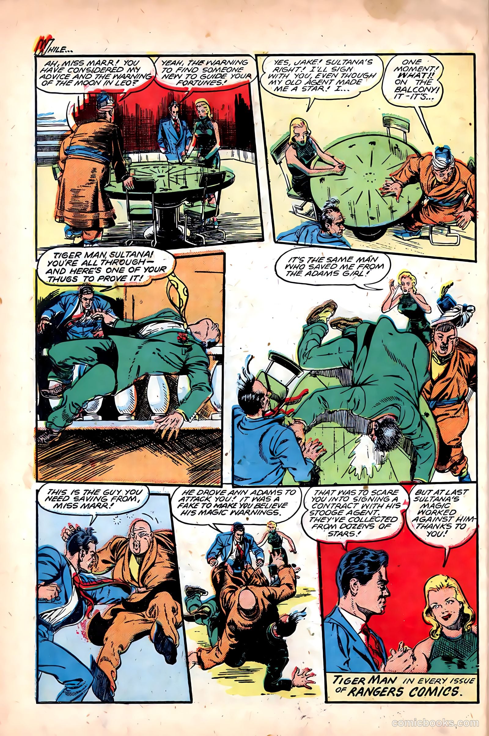 Rangers Comics #41 (1948, Flying Stories, Inc.) — page 50 of 52