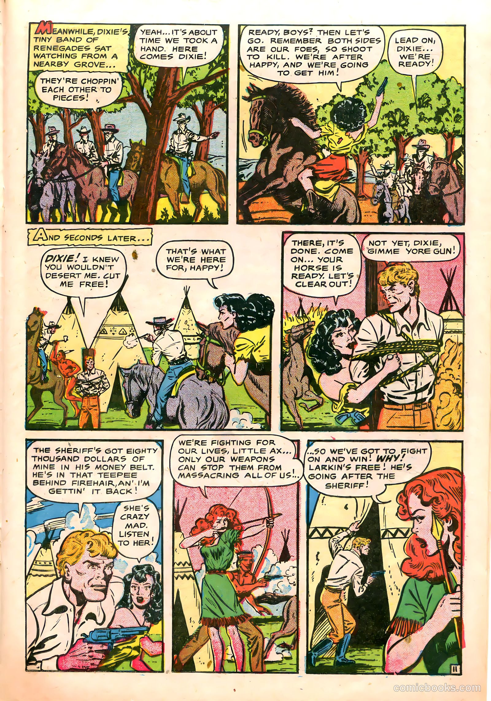 Rangers Comics #56 (1950) — page 14 of 37