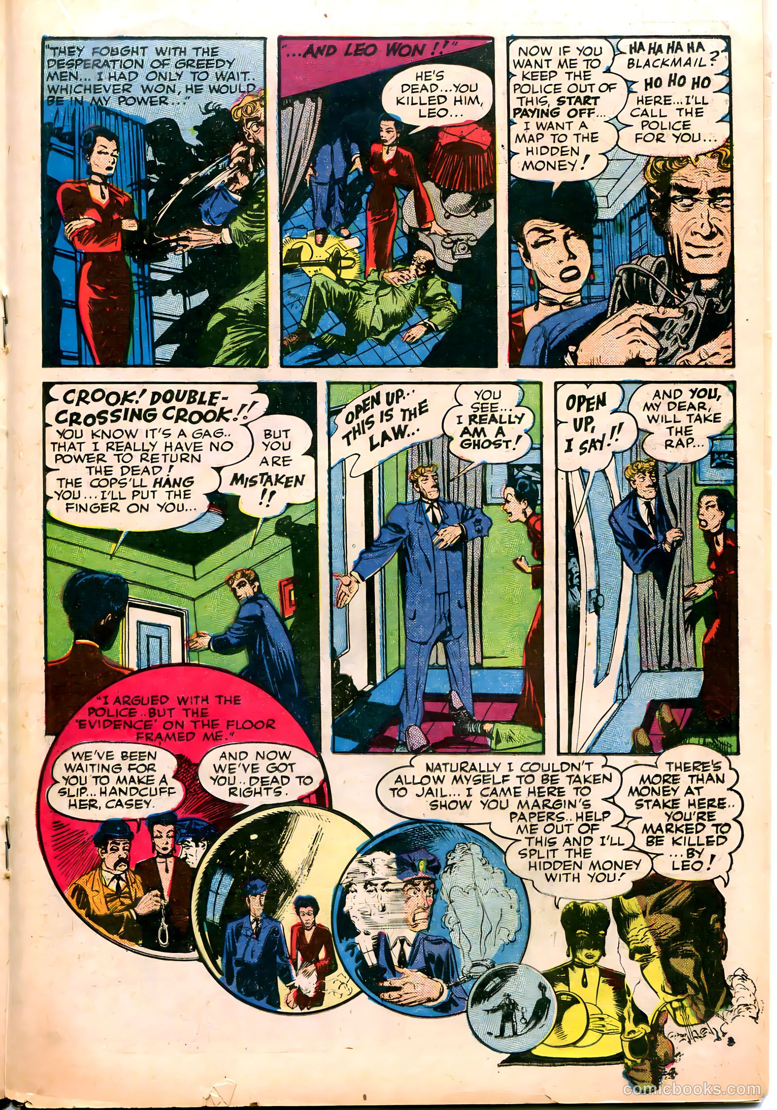 Rangers Comics #56 (1950) — page 20 of 37