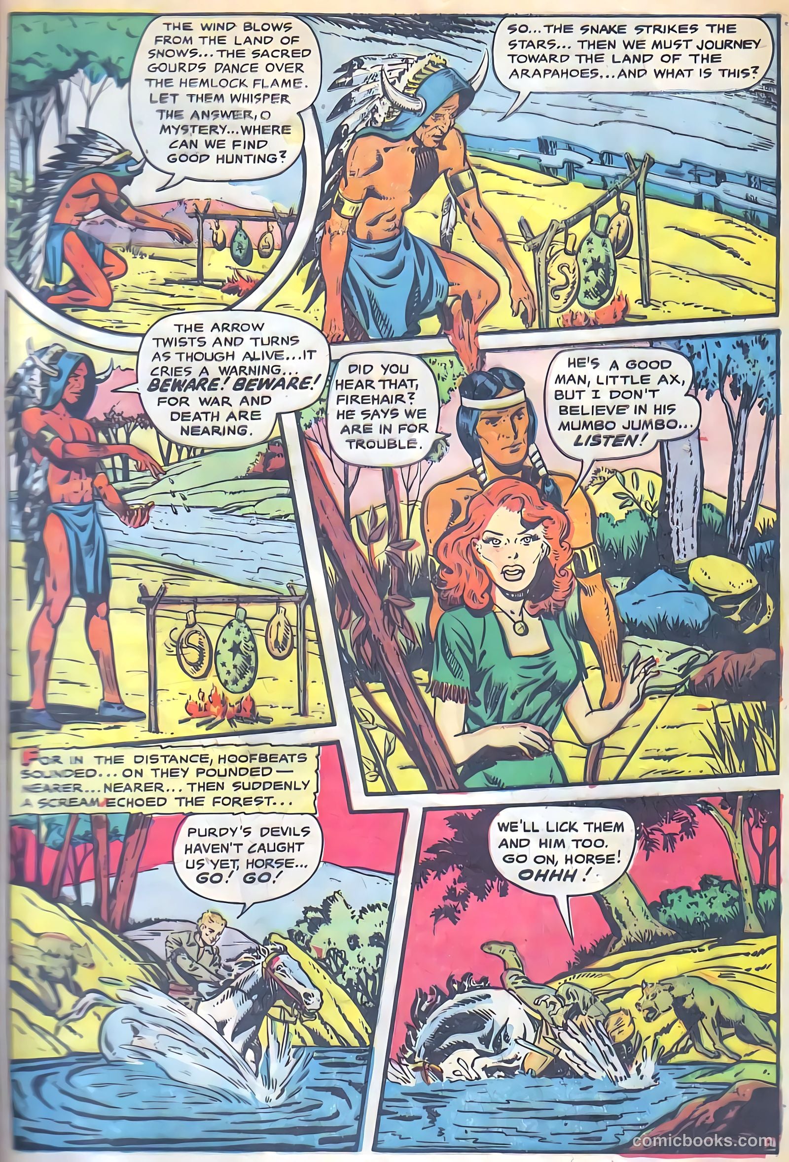 Rangers Comics #60 (1951, Flying Stories, Inc.) — page 5 of 36