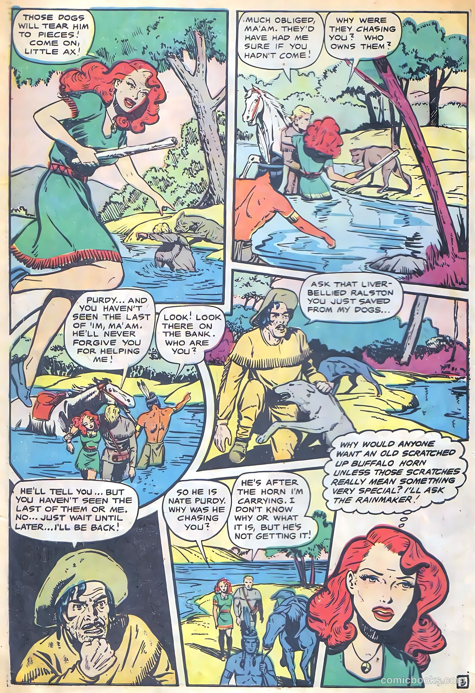 Rangers Comics #60 (1951, Flying Stories, Inc.) — page 6 of 36