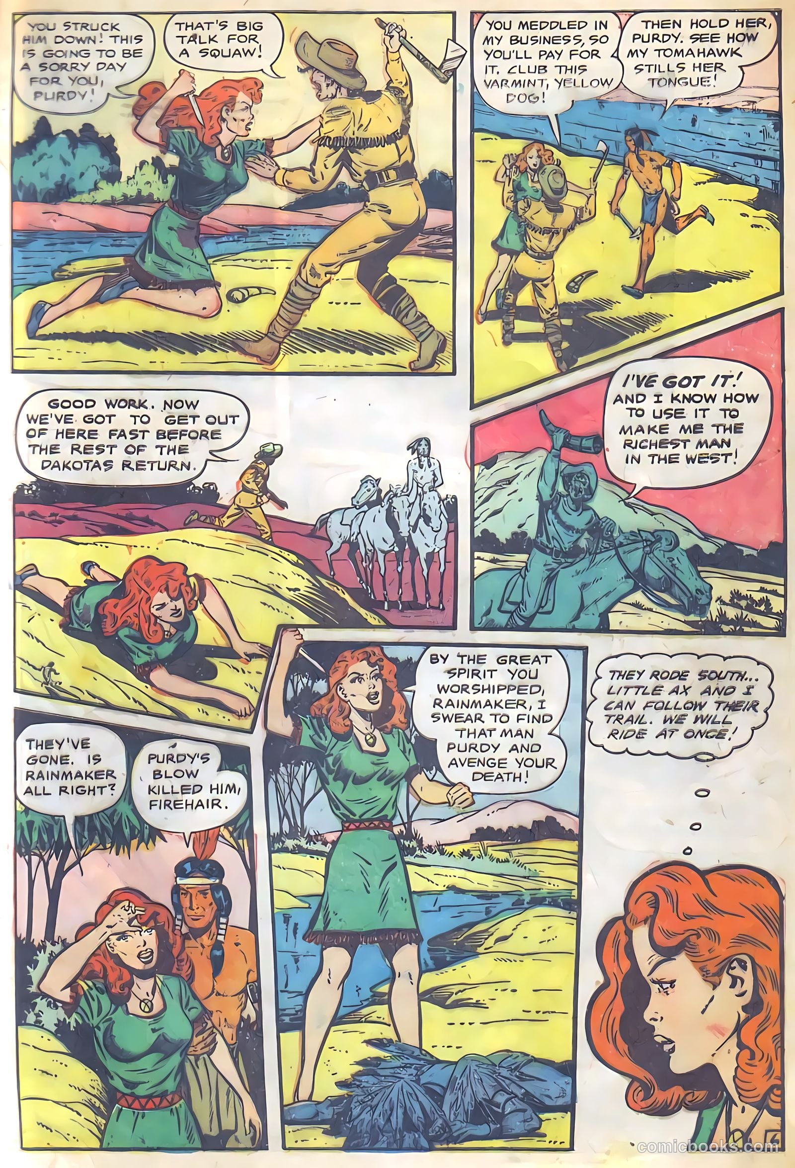 Rangers Comics #60 (1951, Flying Stories, Inc.) — page 9 of 36