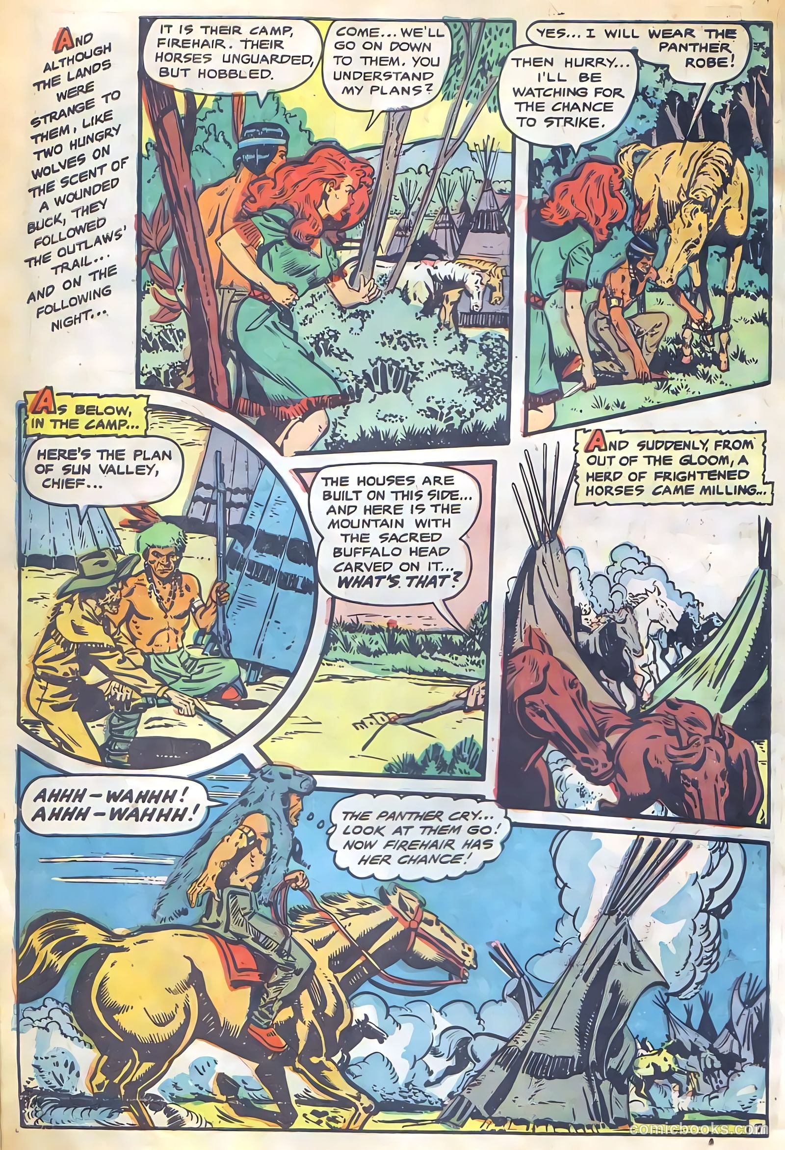 Rangers Comics #60 (1951, Flying Stories, Inc.) — page 10 of 36