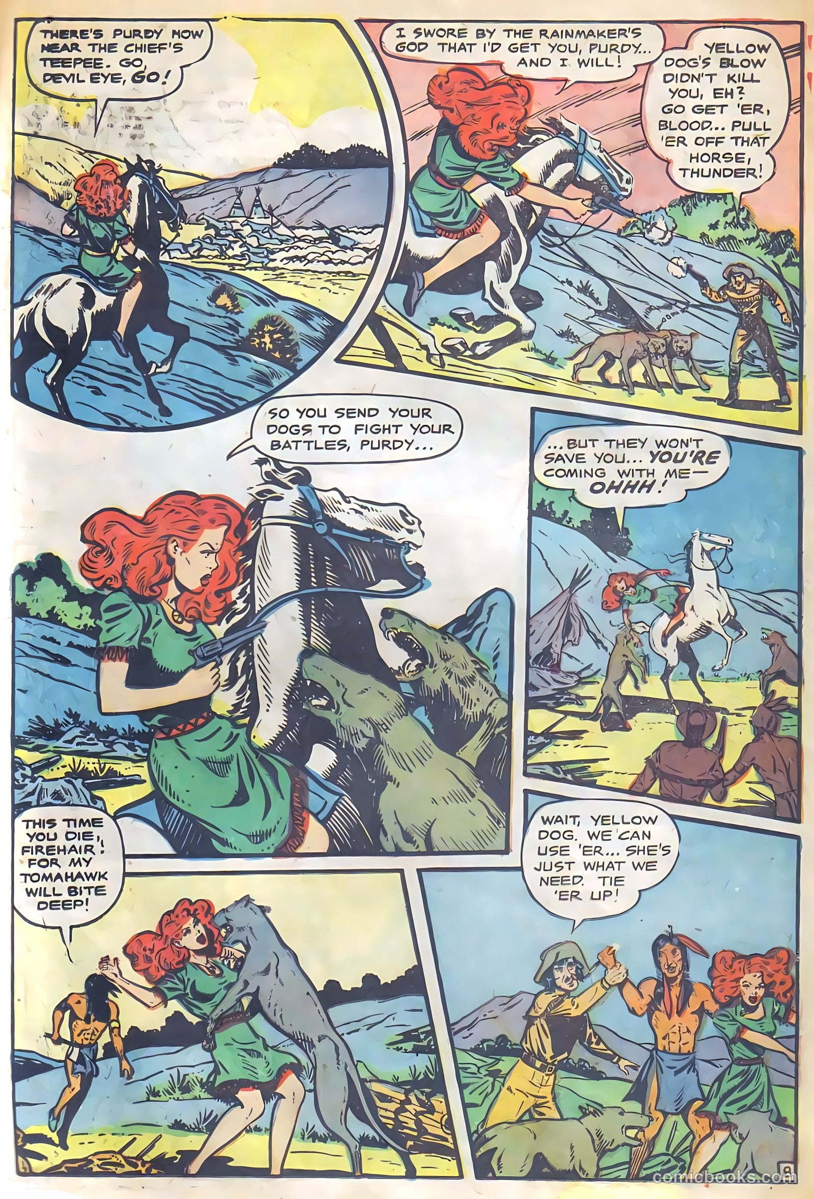 Rangers Comics #60 (1951, Flying Stories, Inc.) — page 11 of 36