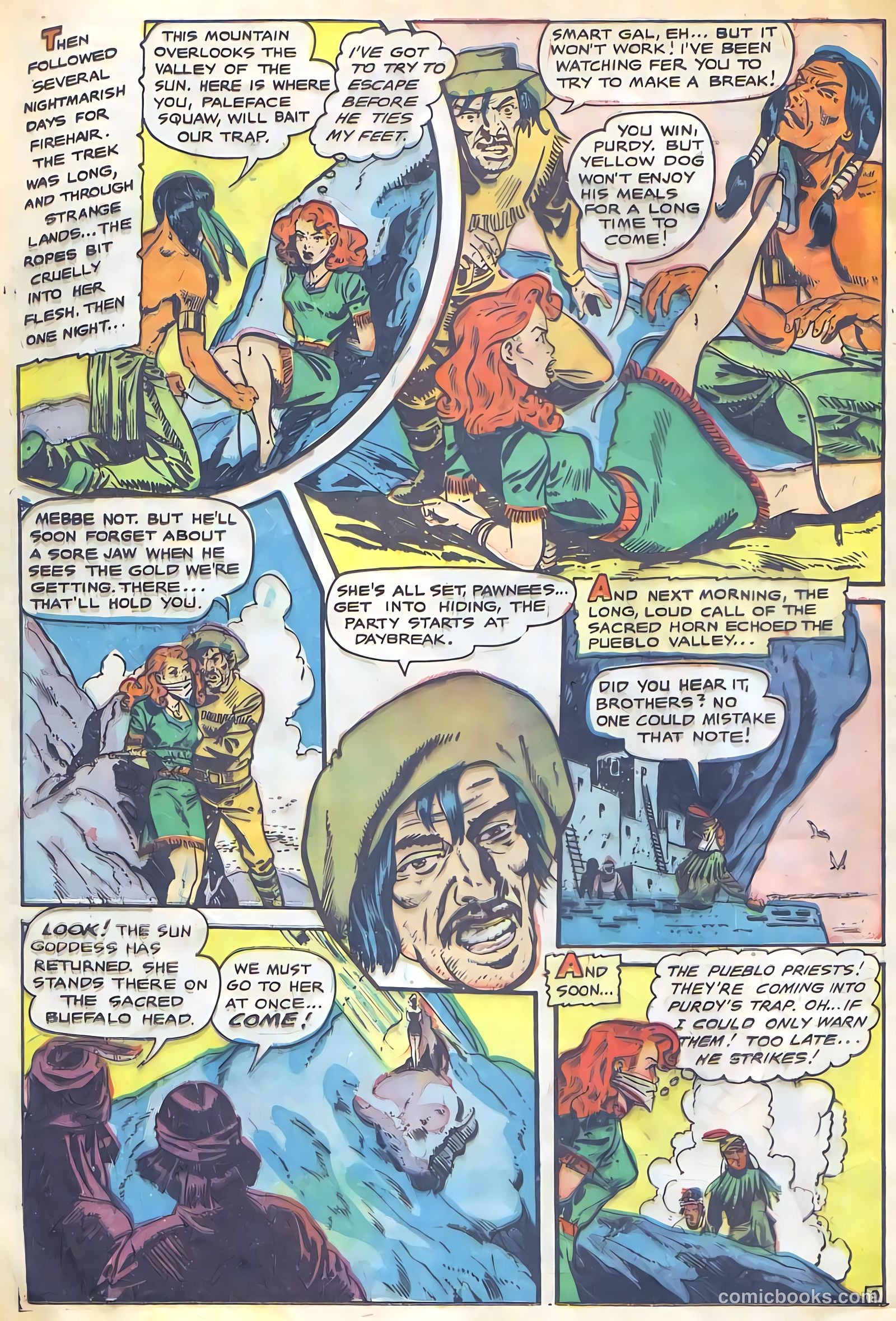 Rangers Comics #60 (1951, Flying Stories, Inc.) — page 12 of 36
