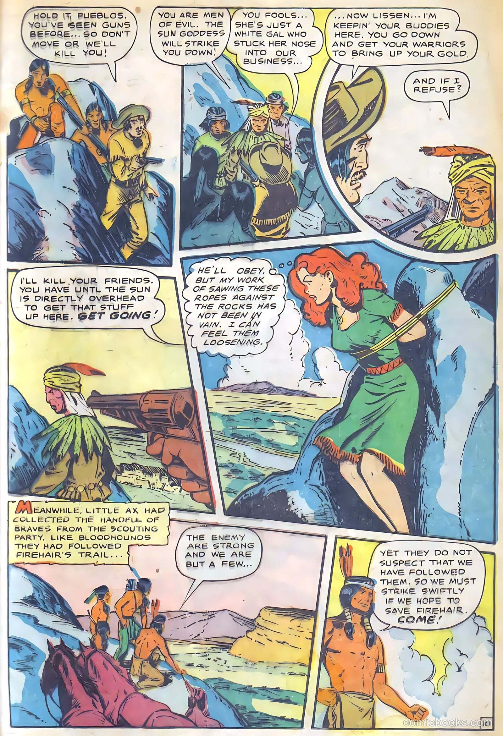 Rangers Comics #60 (1951, Flying Stories, Inc.) — page 13 of 36