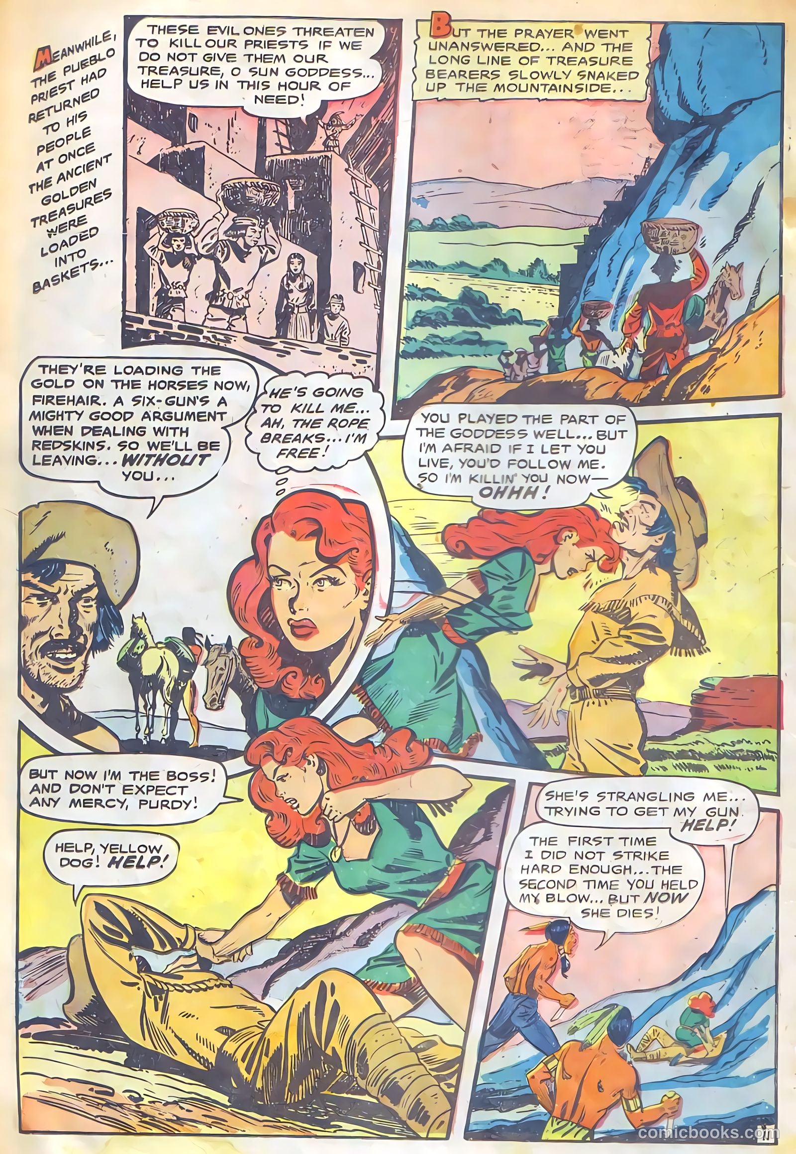 Rangers Comics #60 (1951, Flying Stories, Inc.) — page 14 of 36