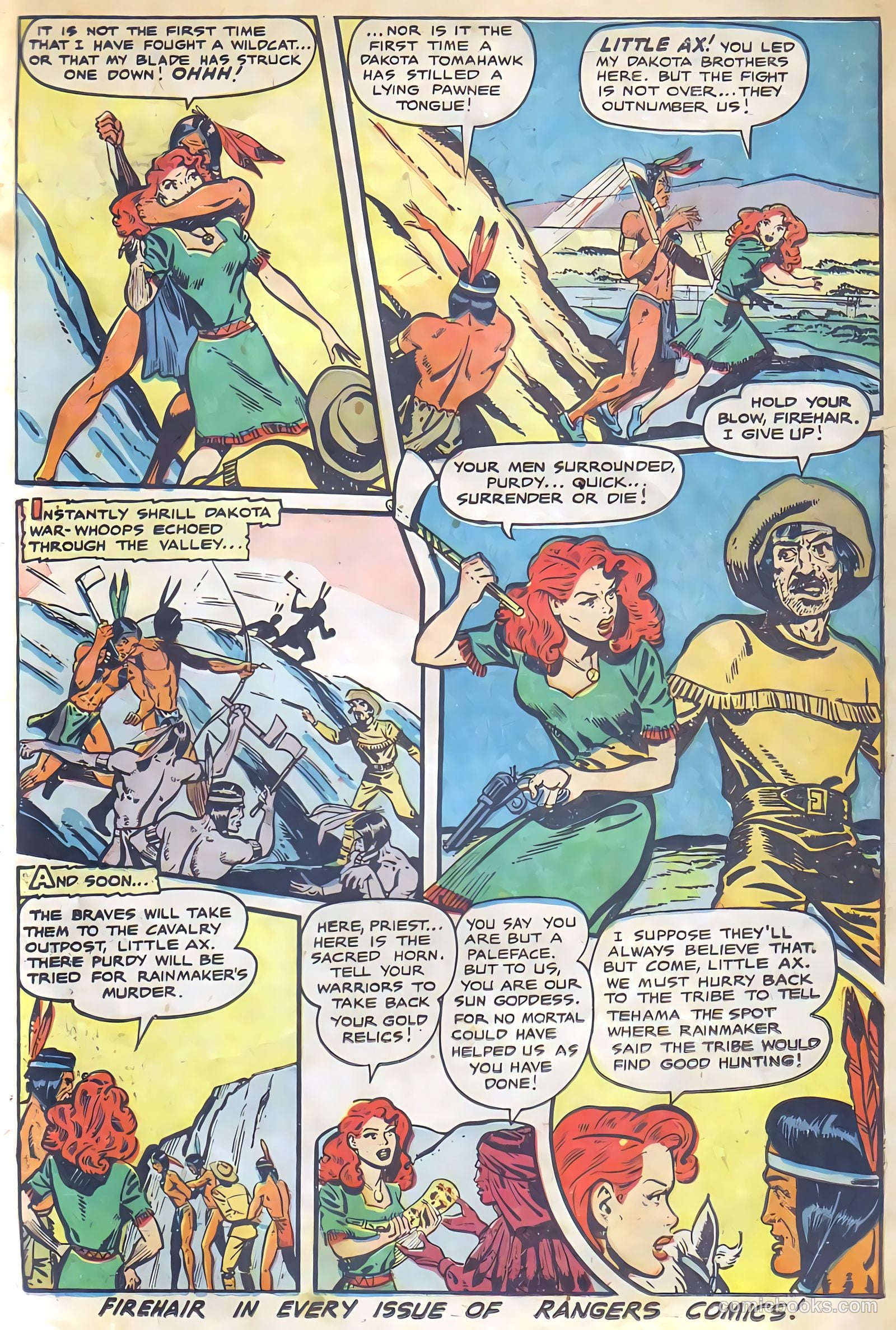 Rangers Comics #60 (1951, Flying Stories, Inc.) — page 15 of 36
