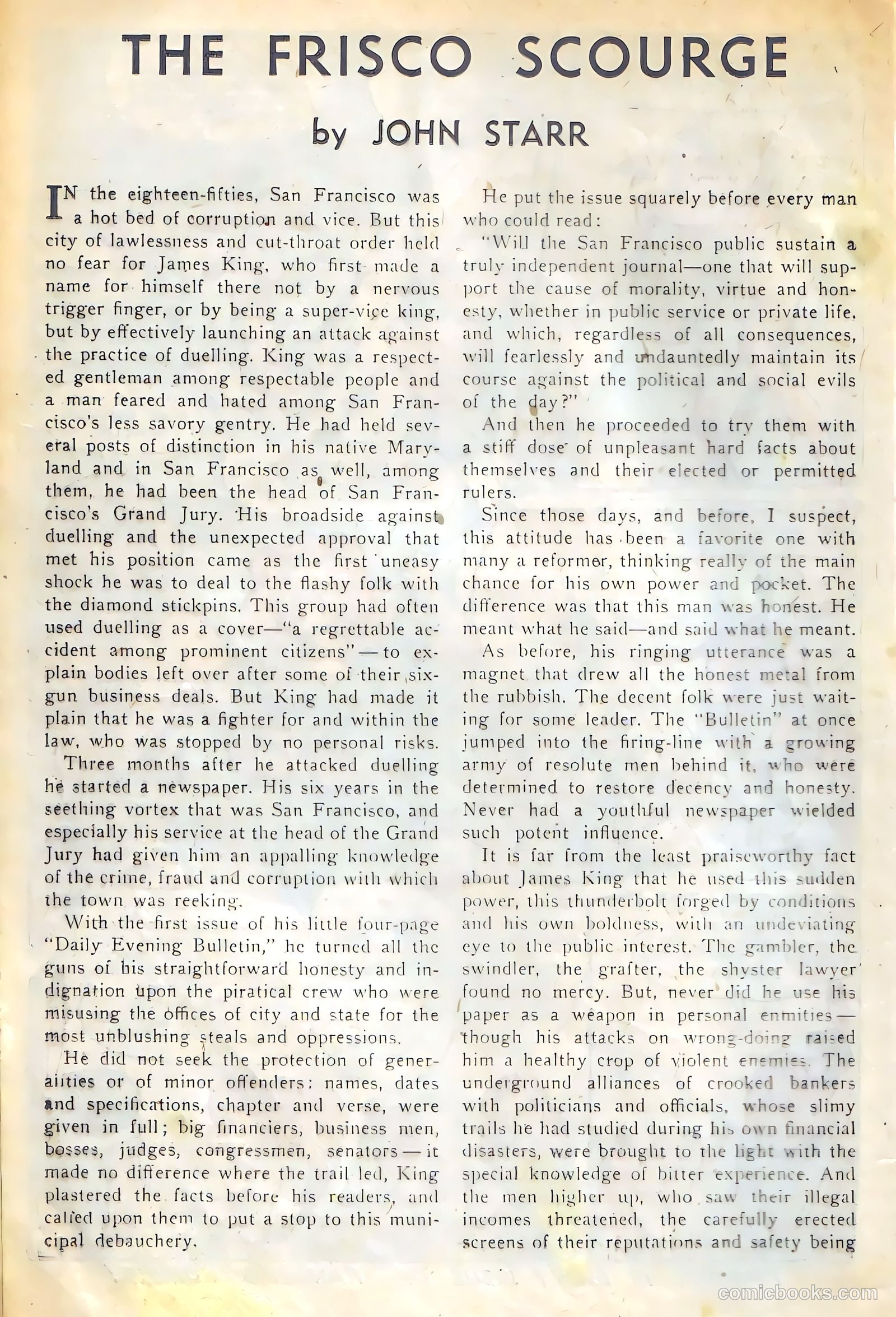 Rangers Comics #60 (1951, Flying Stories, Inc.) — page 16 of 36