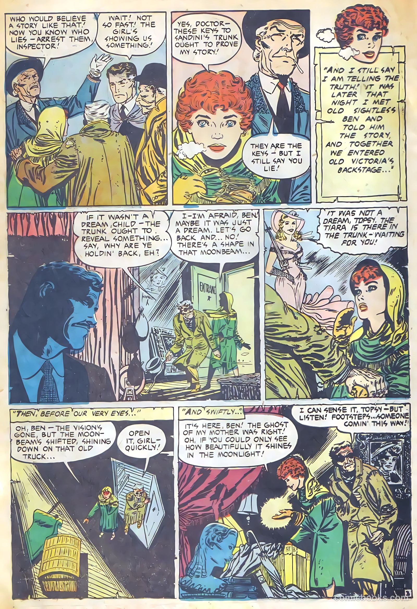 Rangers Comics #60 (1951, Flying Stories, Inc.) — page 22 of 36