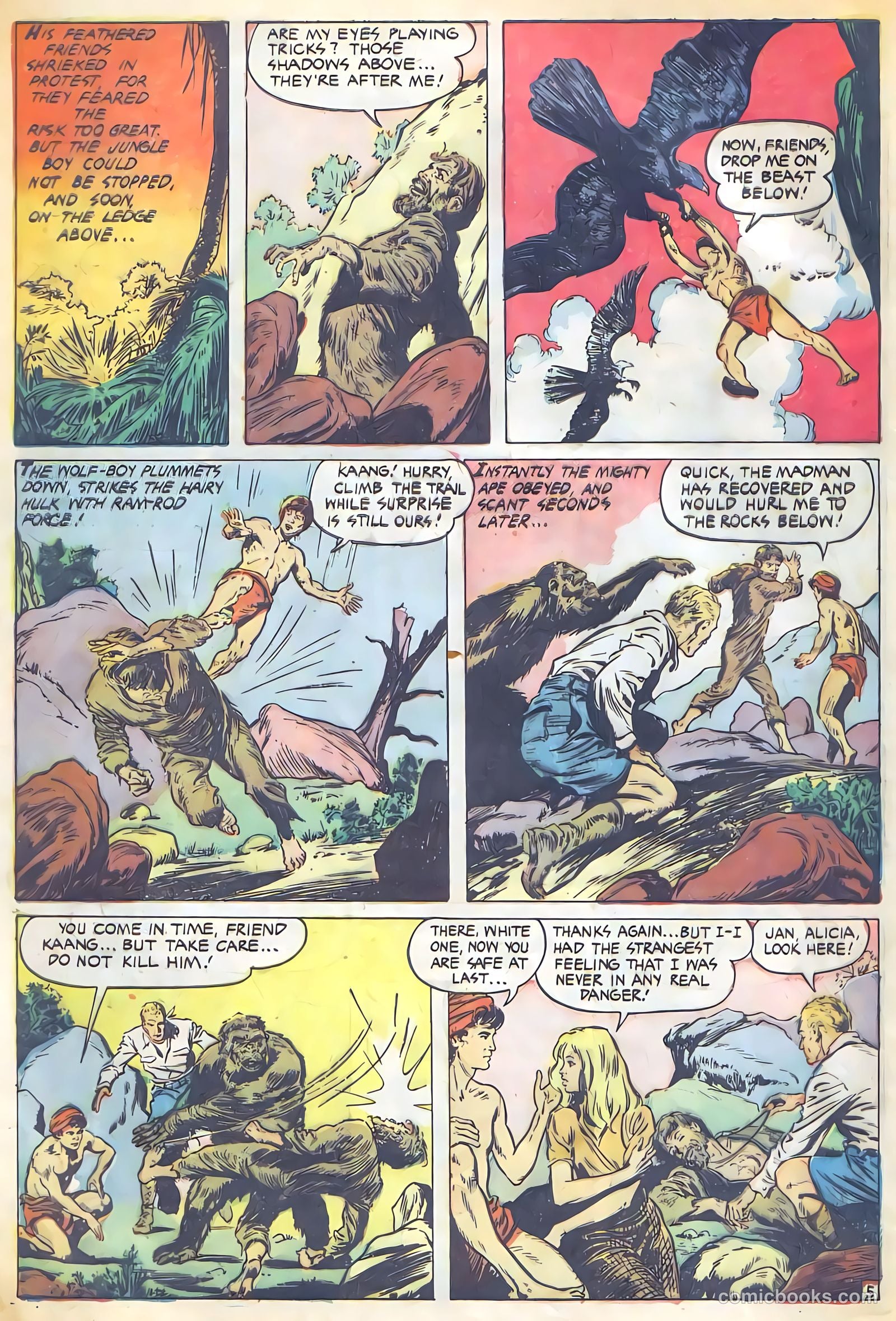 Rangers Comics #60 (1951, Flying Stories, Inc.) — page 32 of 36