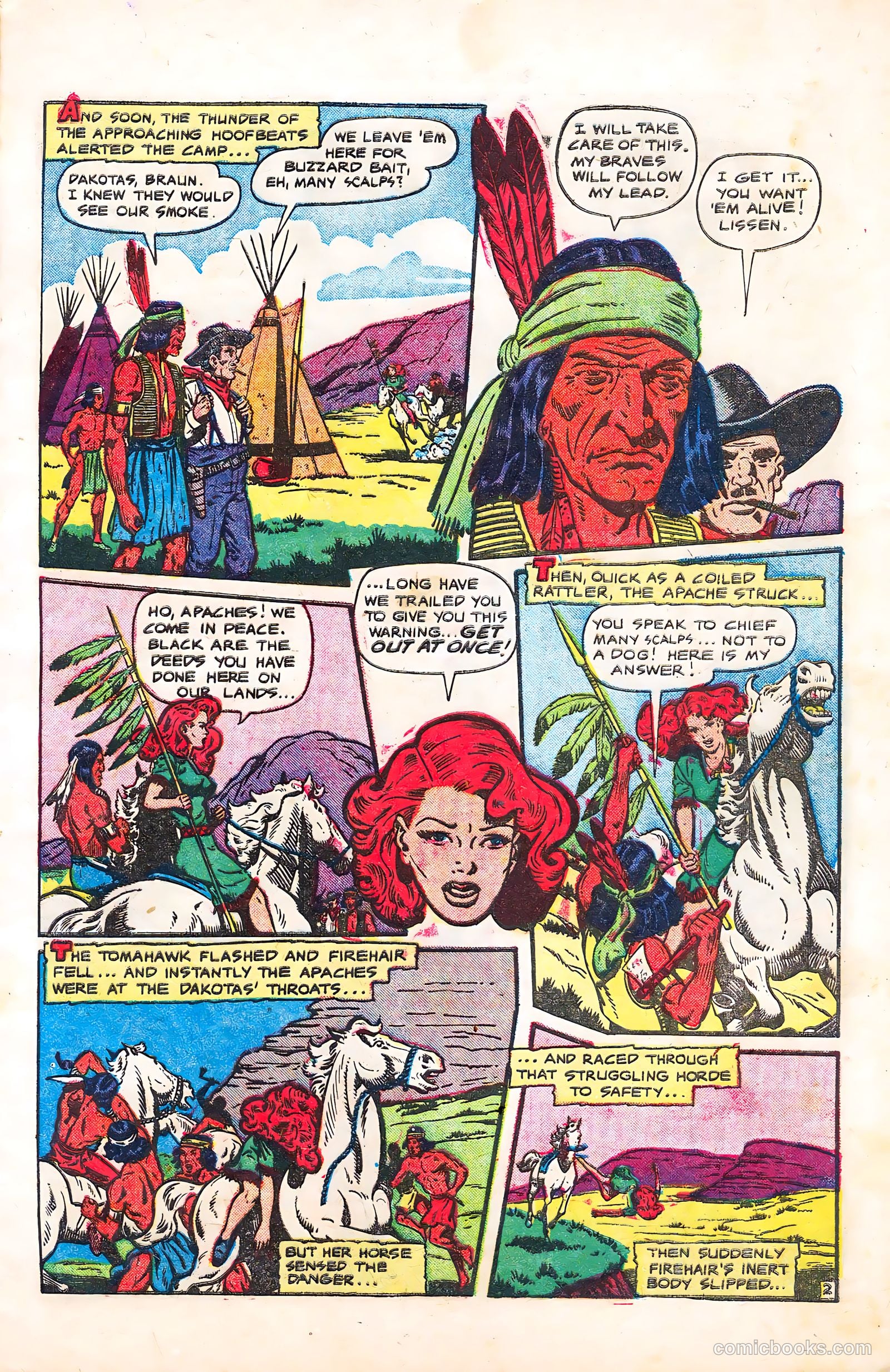 Rangers Comics #61 (1951, Flying Stories, Inc.) — page 5 of 36
