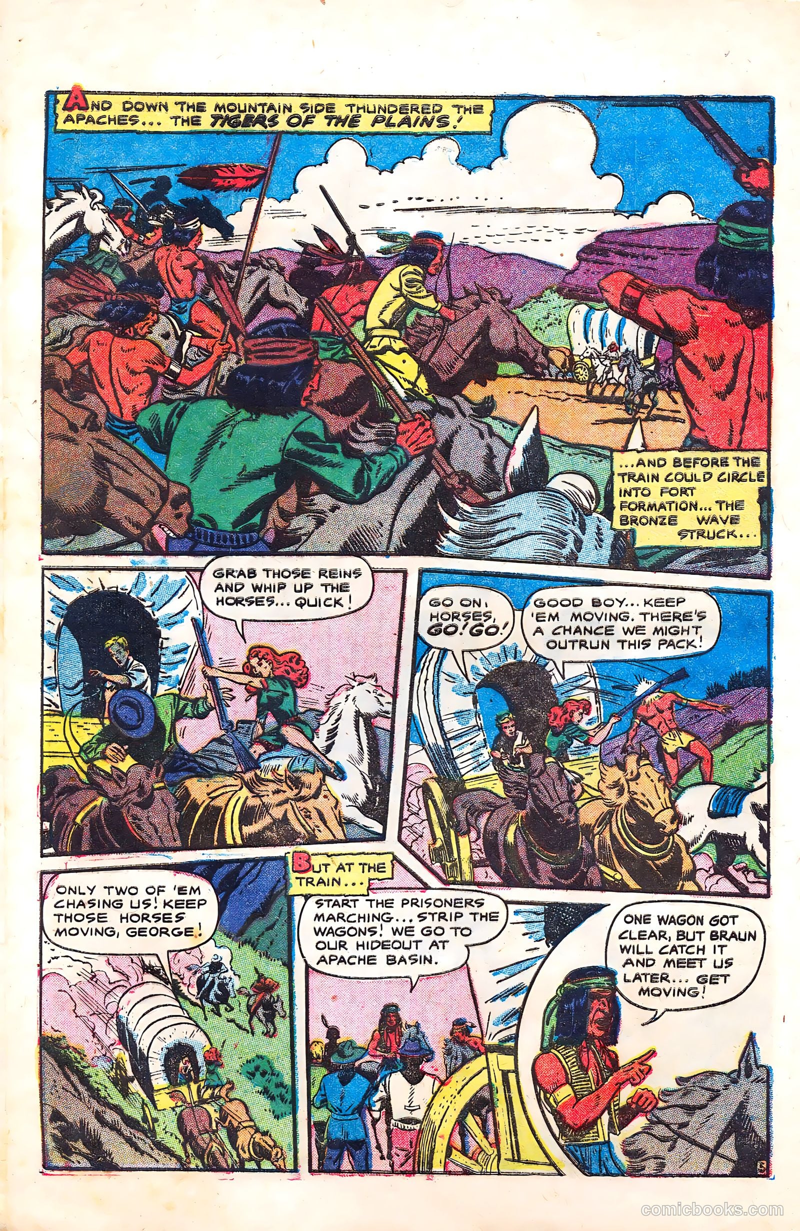 Rangers Comics #61 (1951, Flying Stories, Inc.) — page 8 of 36