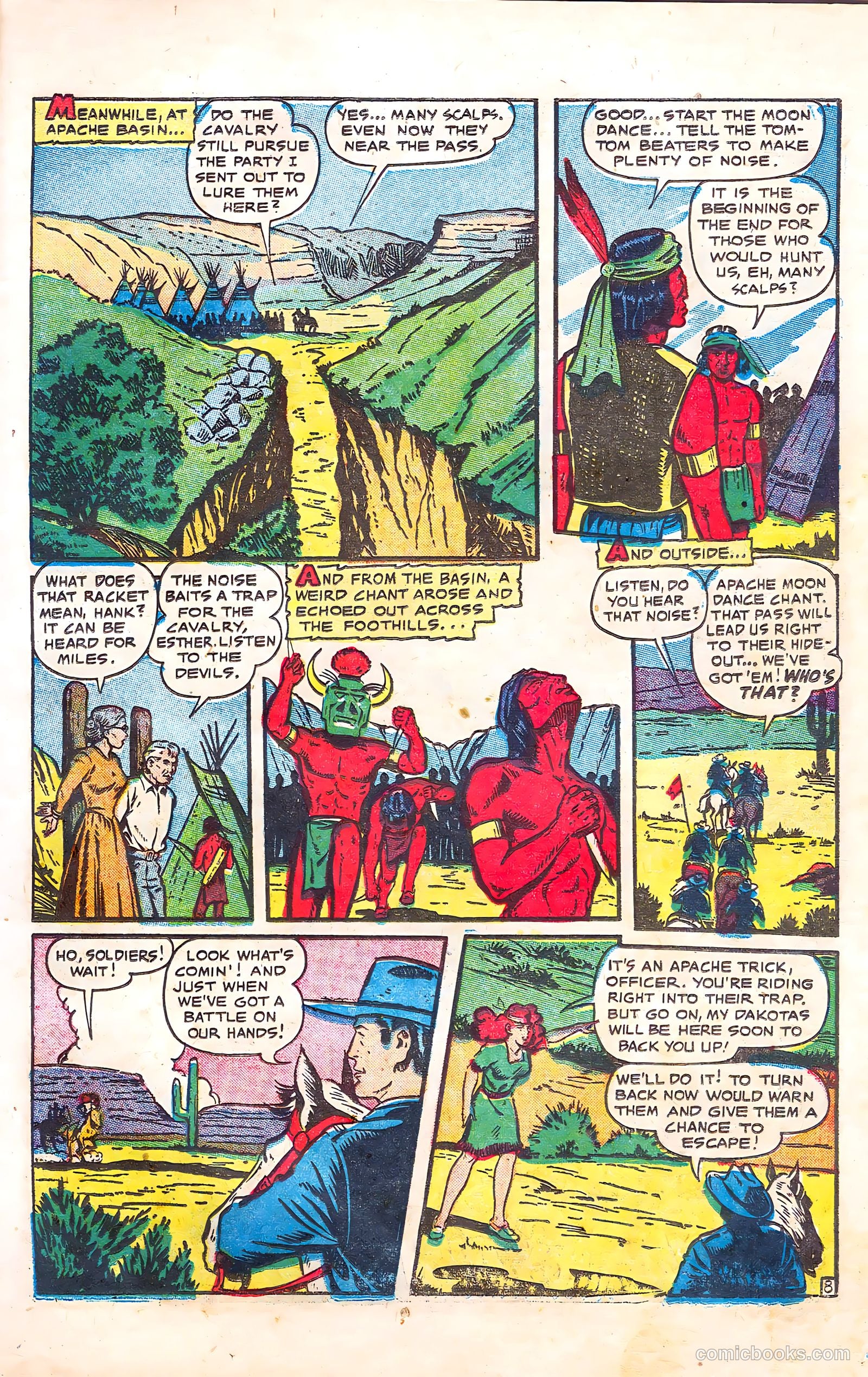 Rangers Comics #61 (1951, Flying Stories, Inc.) — page 11 of 36
