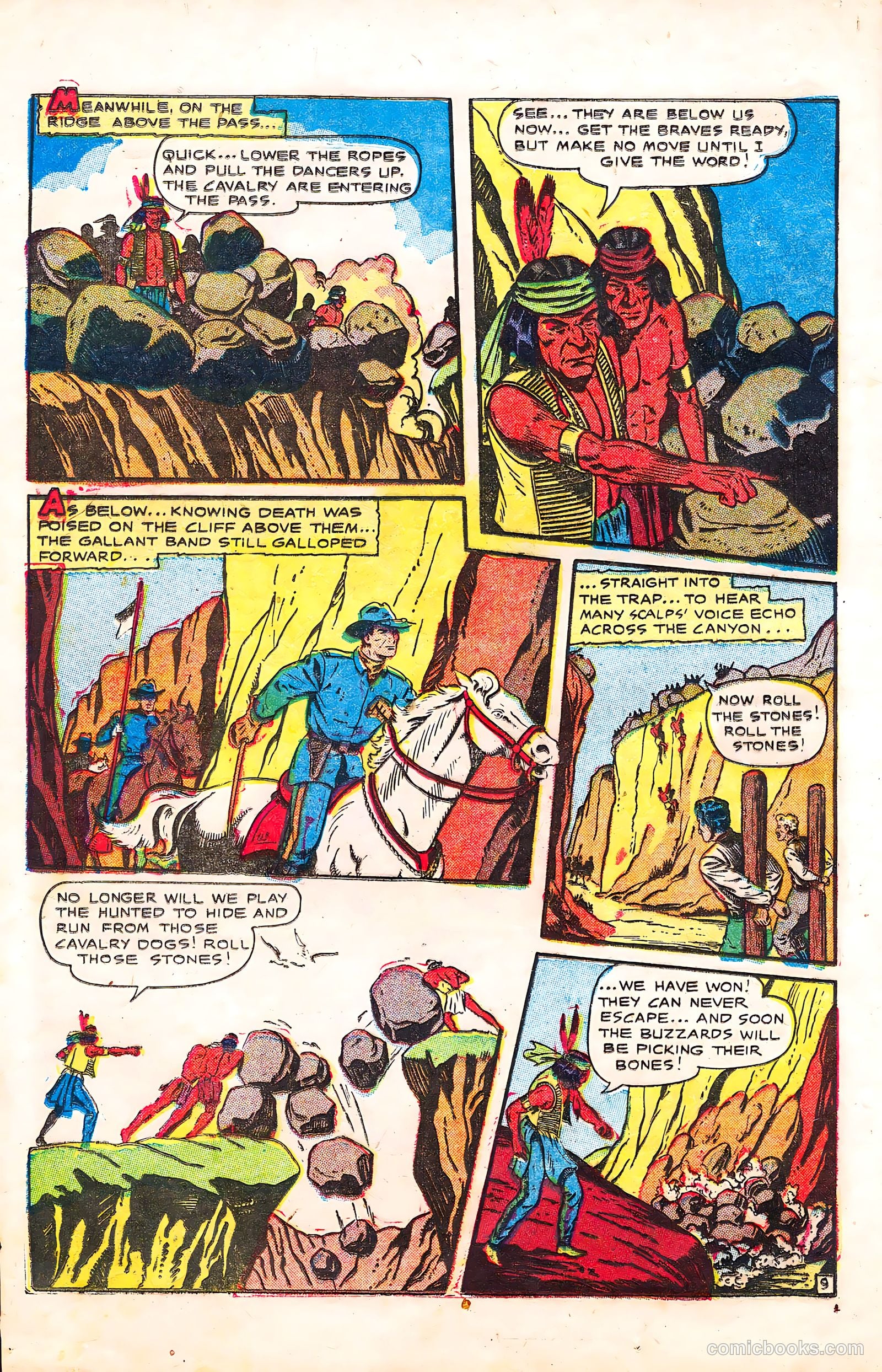 Rangers Comics #61 (1951, Flying Stories, Inc.) — page 12 of 36