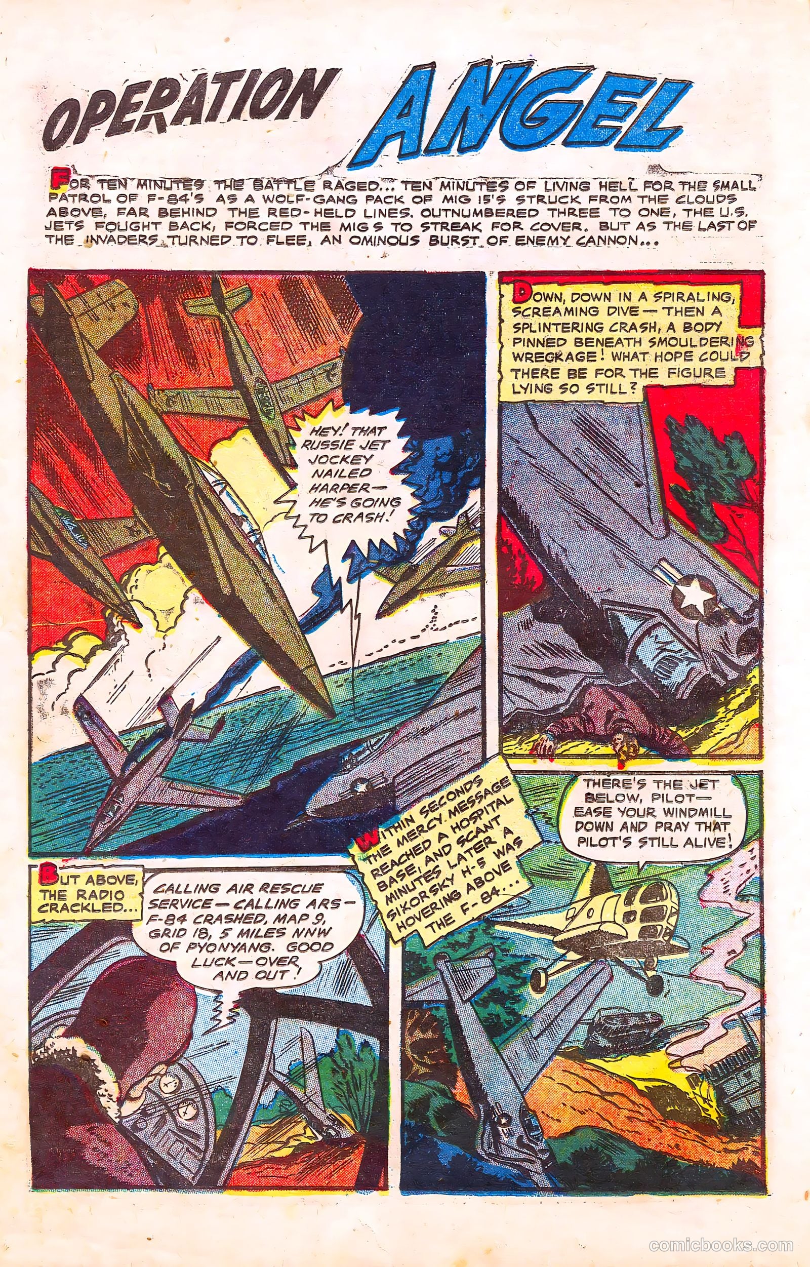 Rangers Comics #61 (1951, Flying Stories, Inc.) — page 14 of 36