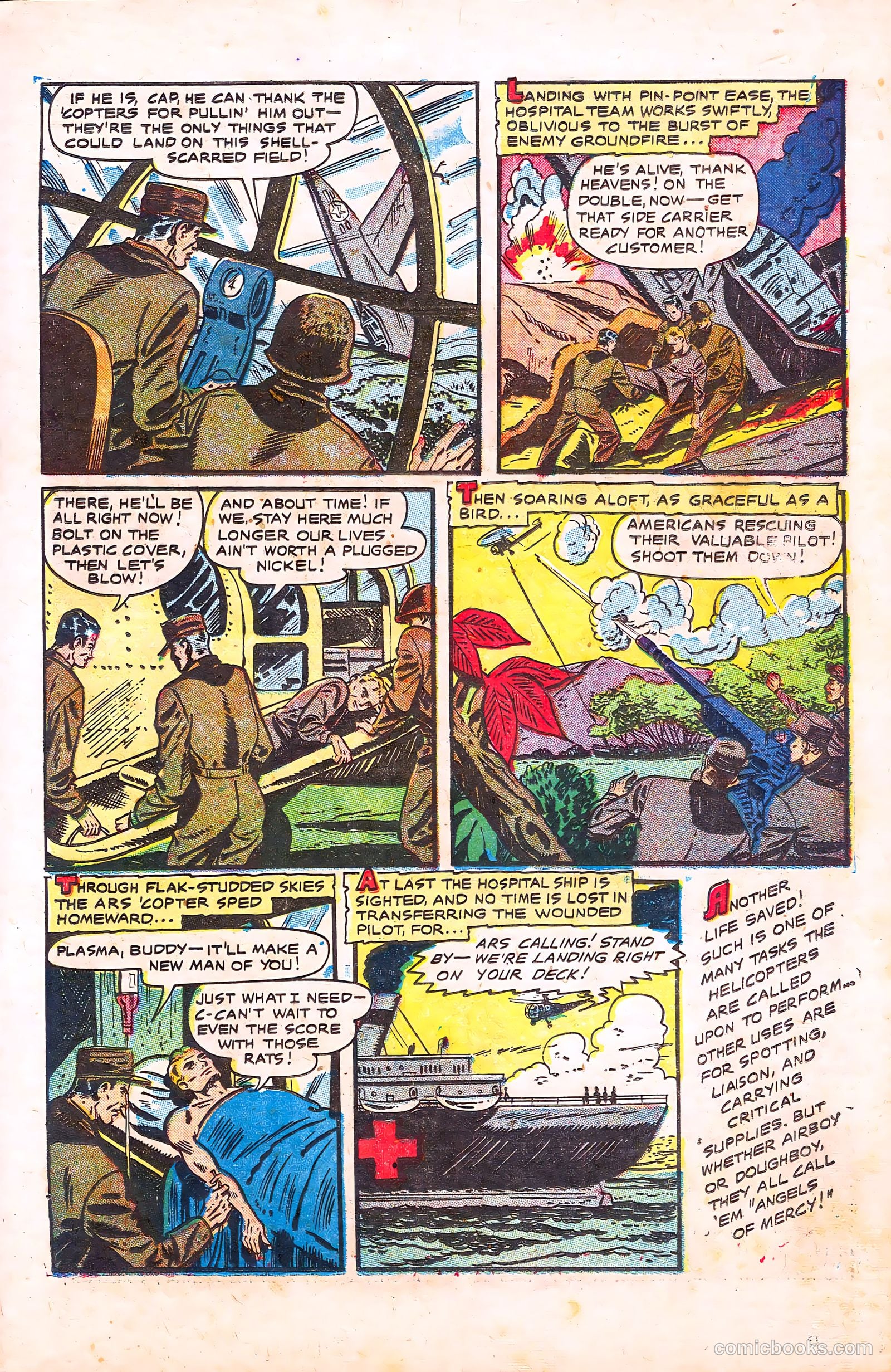 Rangers Comics #61 (1951, Flying Stories, Inc.) — page 15 of 36