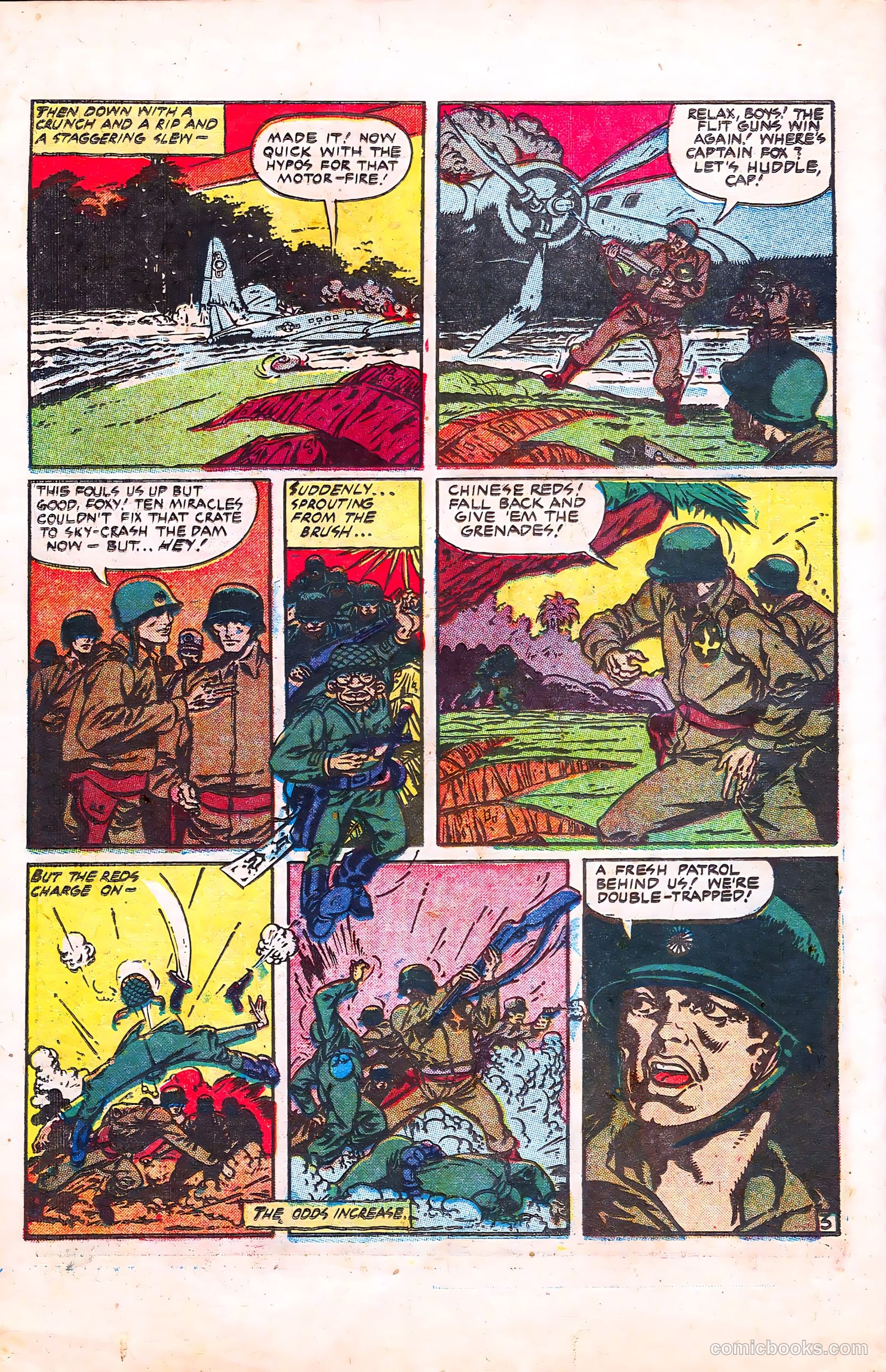 Rangers Comics #61 (1951, Flying Stories, Inc.) — page 22 of 36