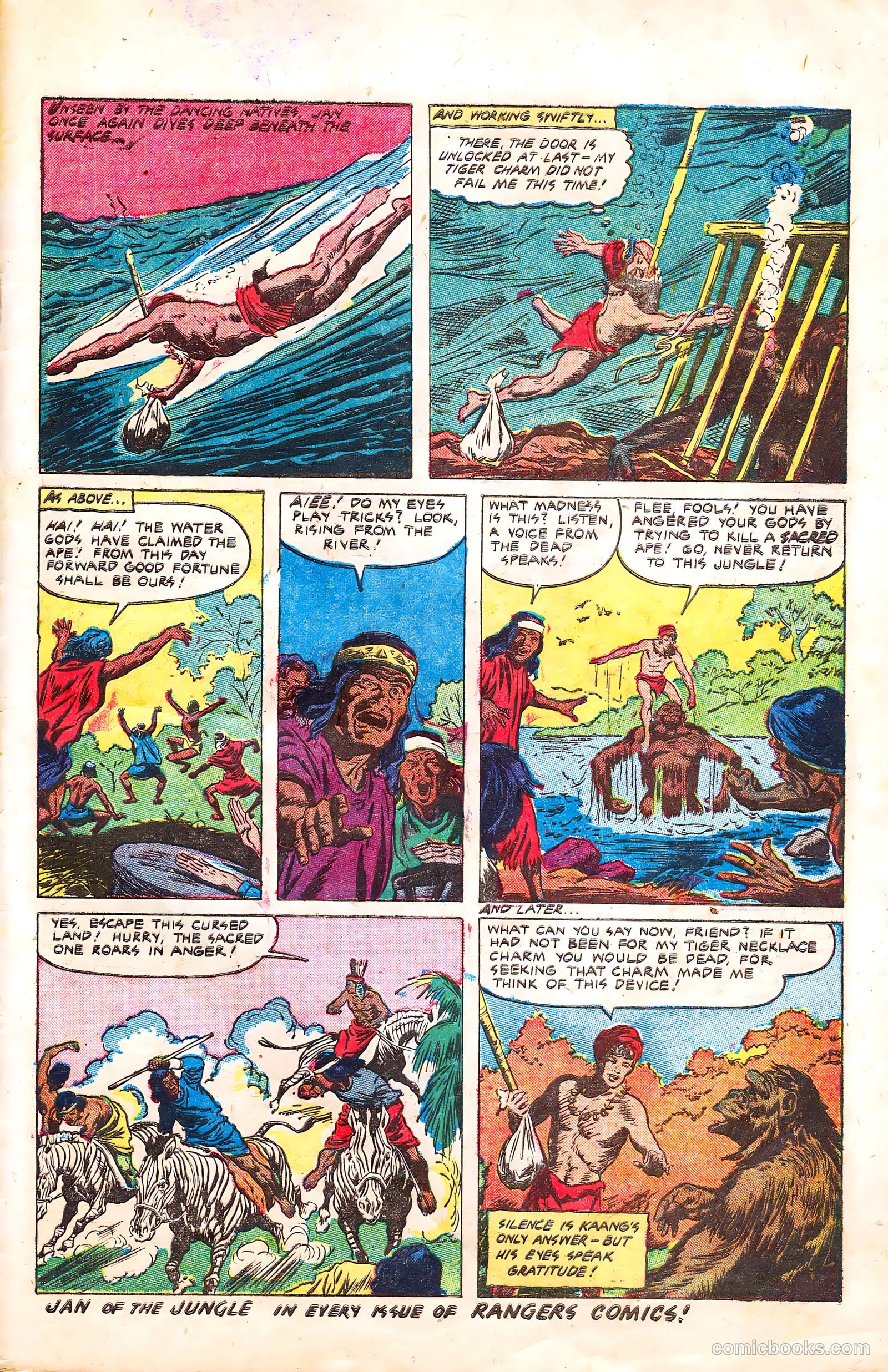 Rangers Comics #61 (1951, Flying Stories, Inc.) — page 33 of 36