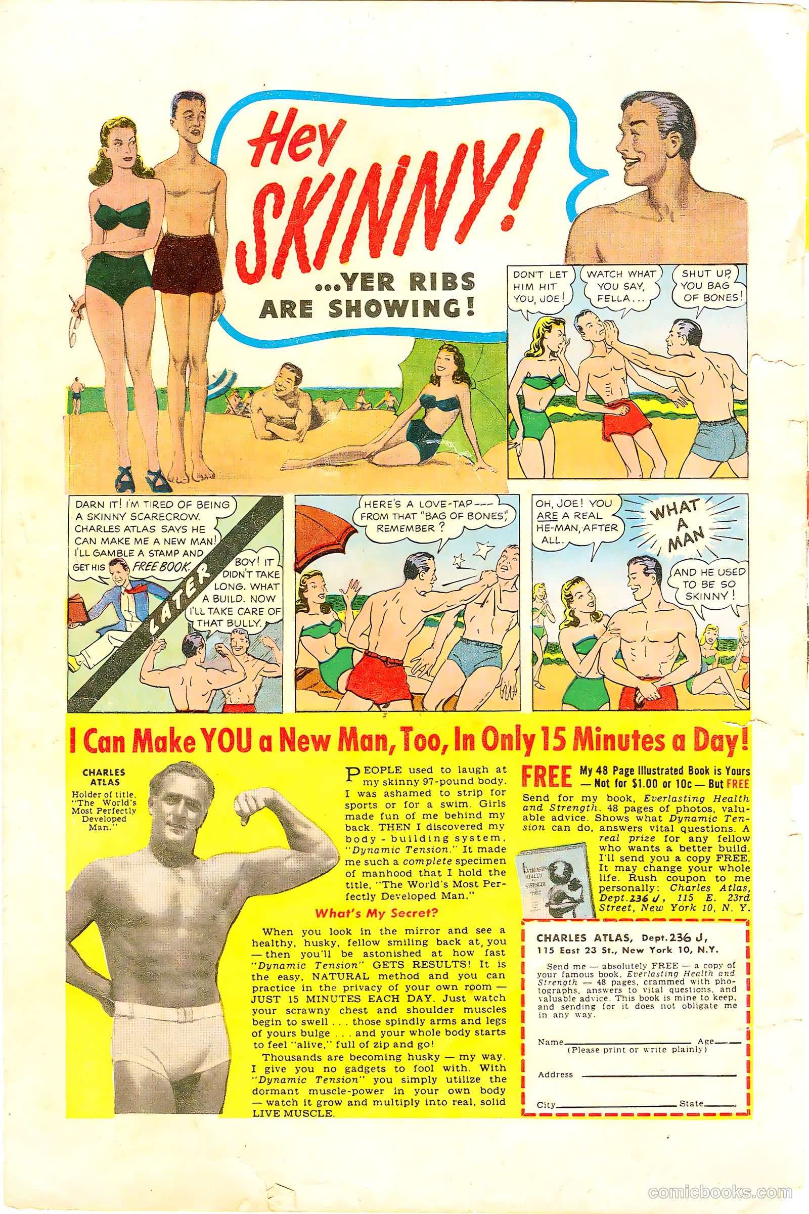 Rangers Comics #61 (1951, Flying Stories, Inc.) — page 36 of 36