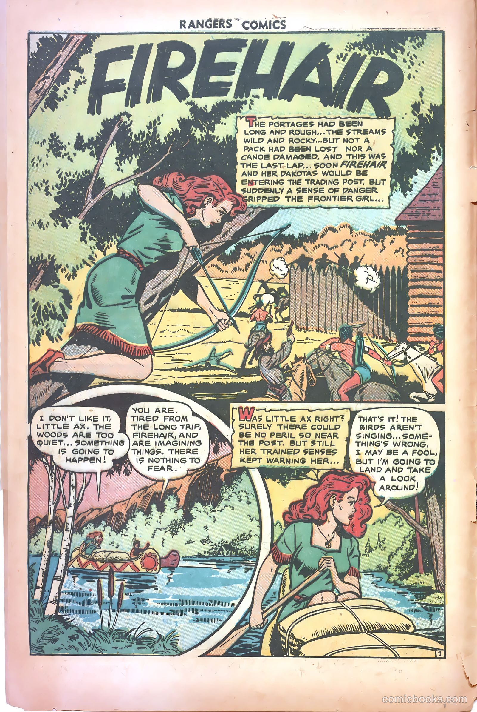 Rangers Comics #63 (1952) — page 4 of 36