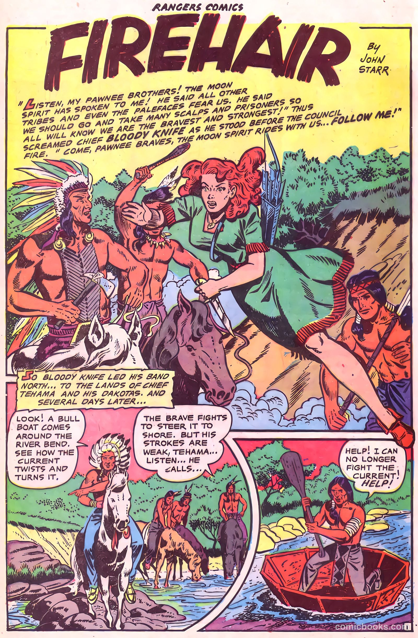 Rangers Comics #64 (1952) — page 3 of 34